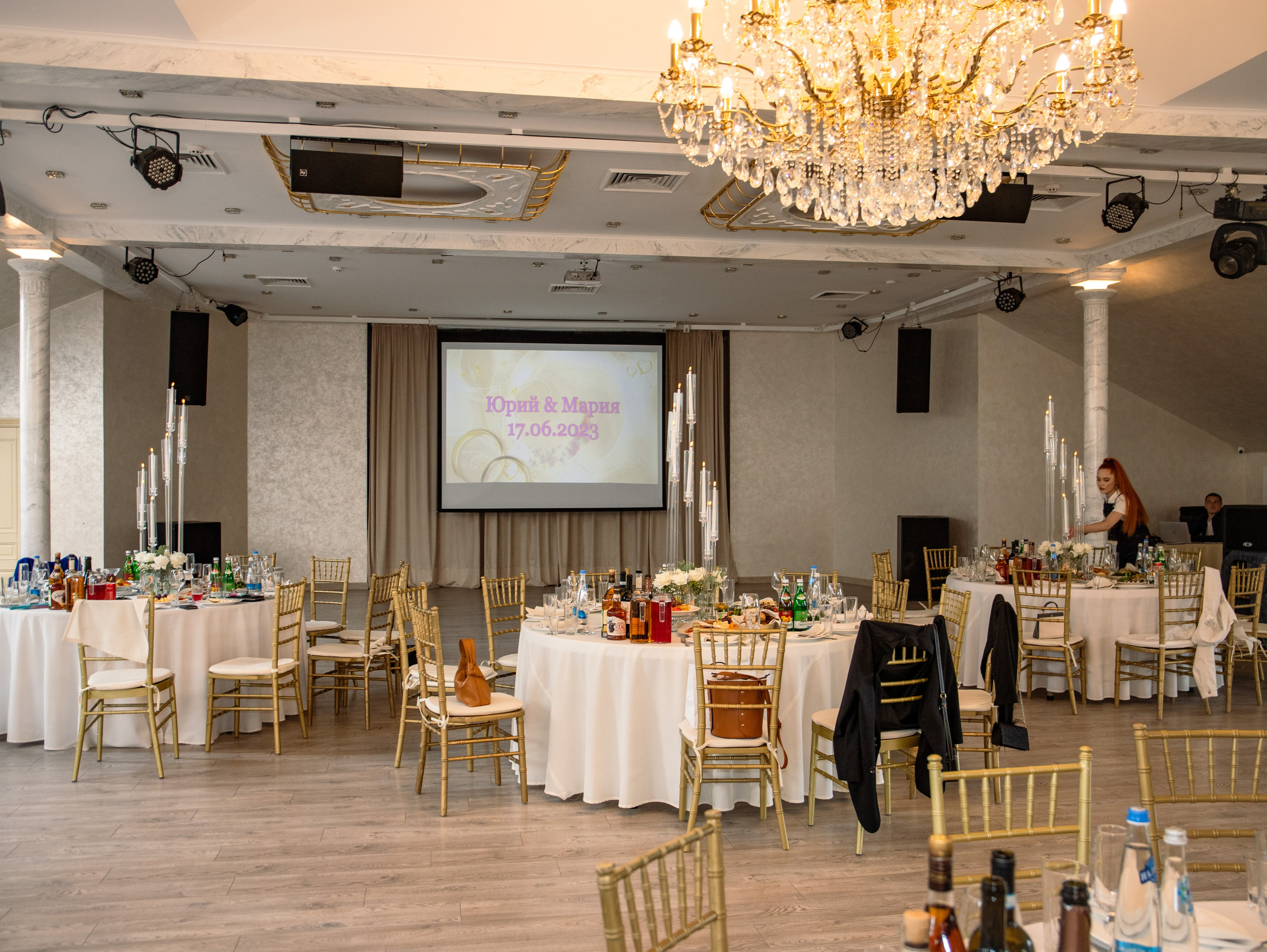 Свадебный банкет. Свадебный и семейный фотограф в Москве Мила Широких