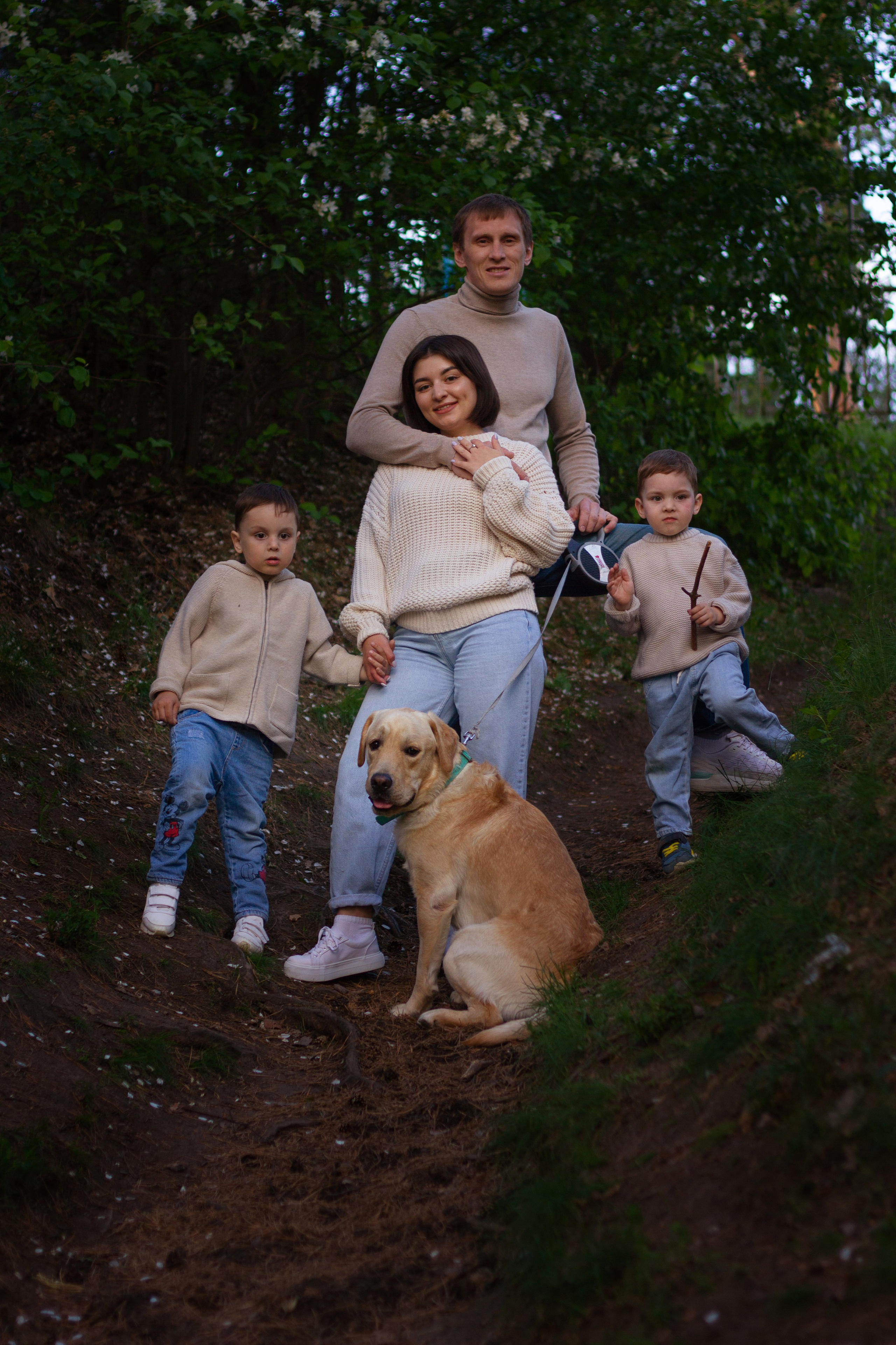 Семейная прогулка. Семейный фотограф Киргинцева Анастасия Тюмень