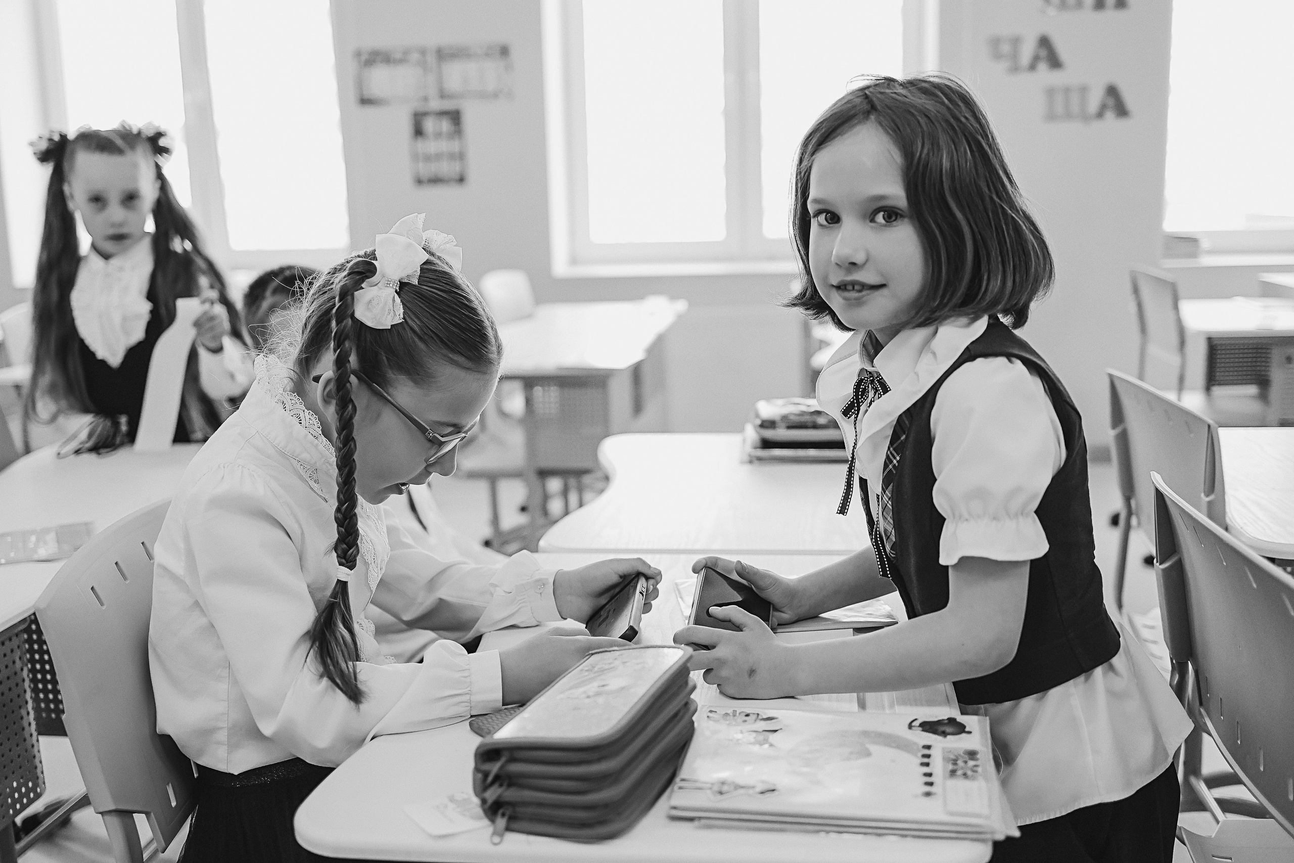 Один день в школе 1 класс. Семейный фотограф Тюмень, фотограф на роды Салмина Мария