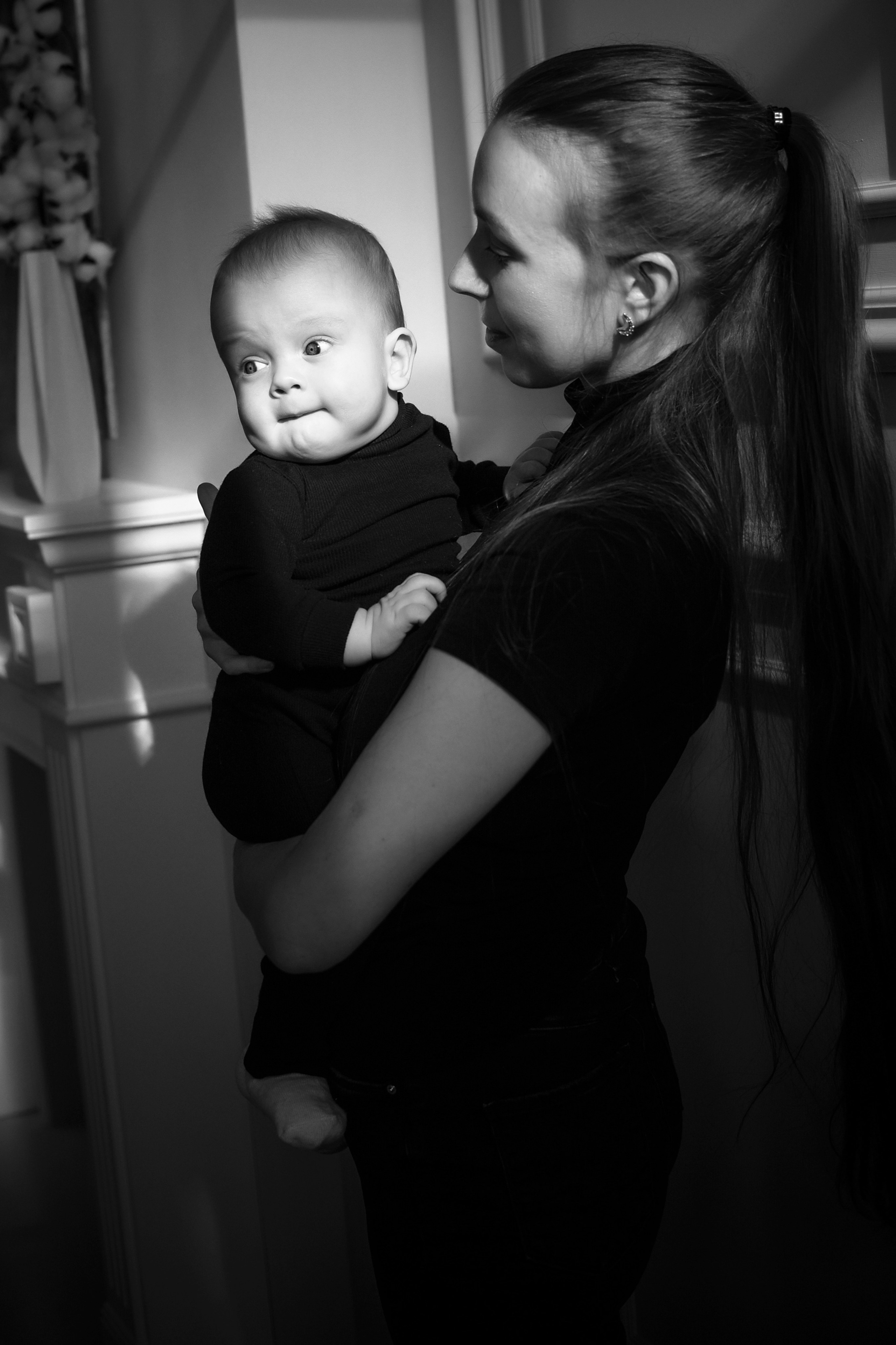 Семейная студийная фотосессия 3. Свадебный, семейный, детский, контент фотограф в Омске Максим Ильин