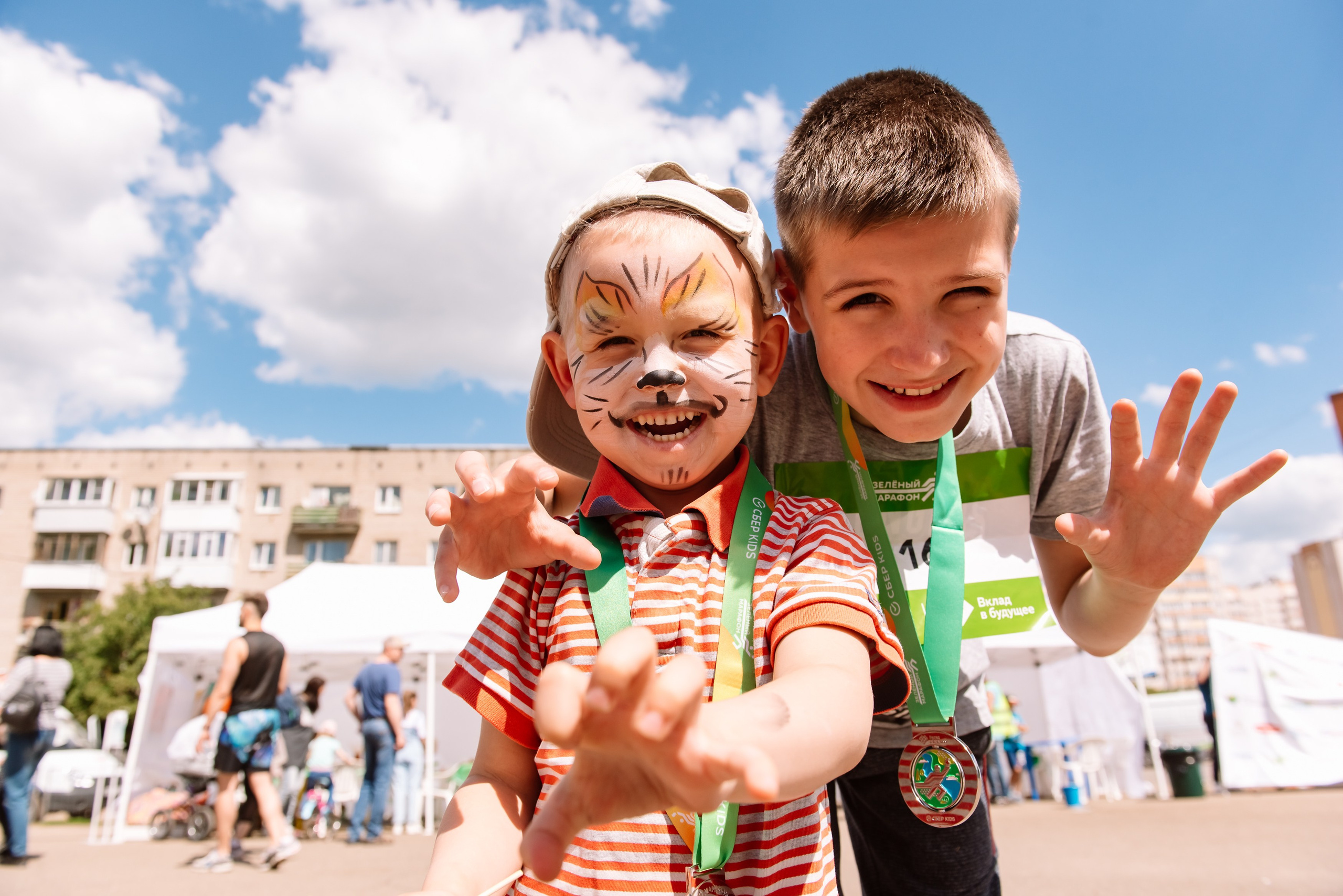 Зеленый марафон СБЕР. Репортажный фотограф в Москве и по всему миру Степанова Юлия