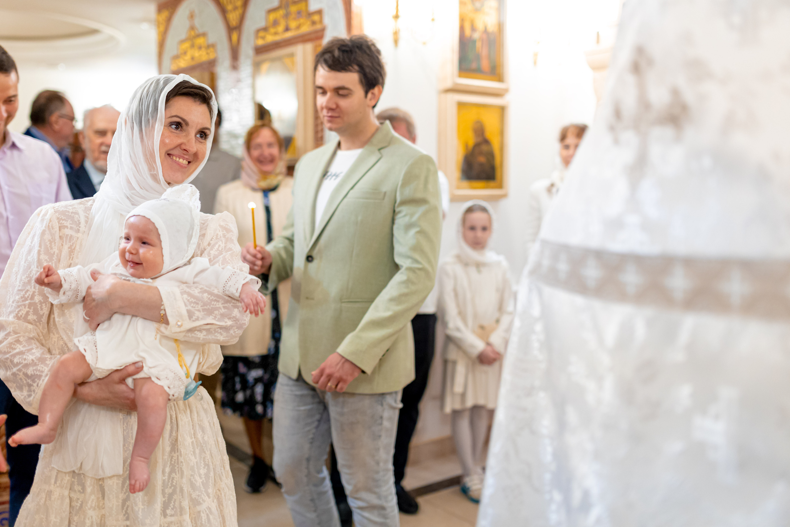 Съёмка крещения ребенка в СПб. Фотограф на праздник, корпоратив, День Рождения и Юбилей в г. Санкт-Петербурге Алексей Анкушев