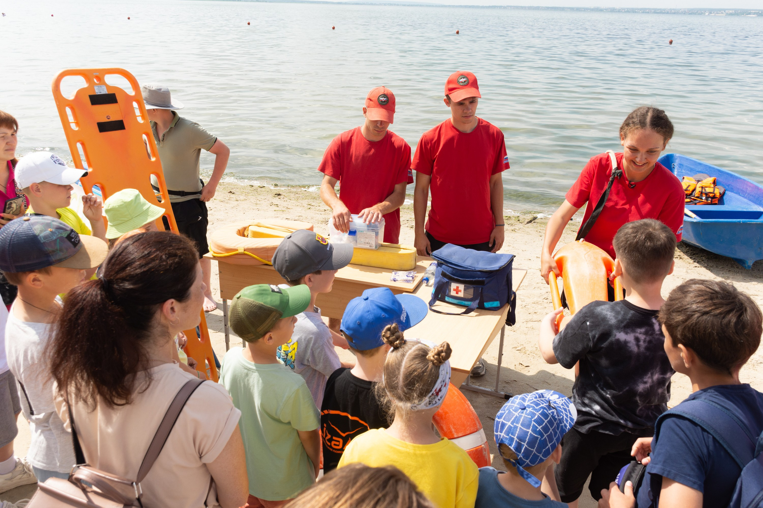 Урок по безопасности на воде (полный альбом). Фотограф Максим Буряк