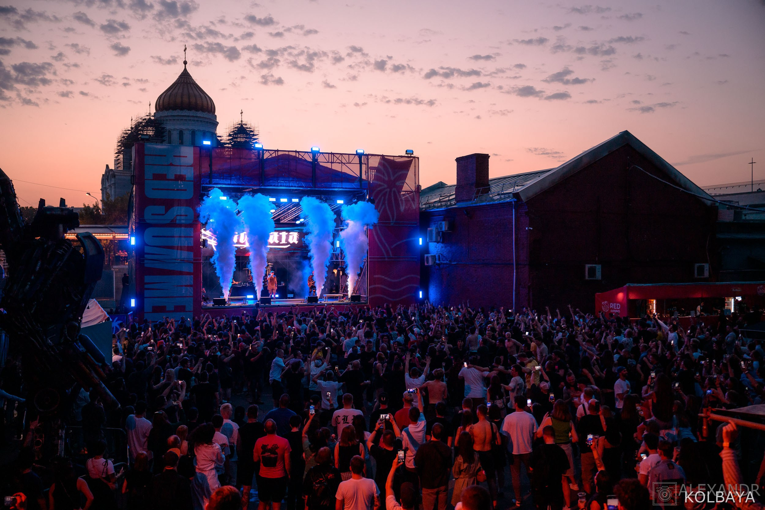 Концерт Stigmata на Red Summer (09.07.2025). Концертный и театральный репортажный фотограф в Москве Александр Колбая