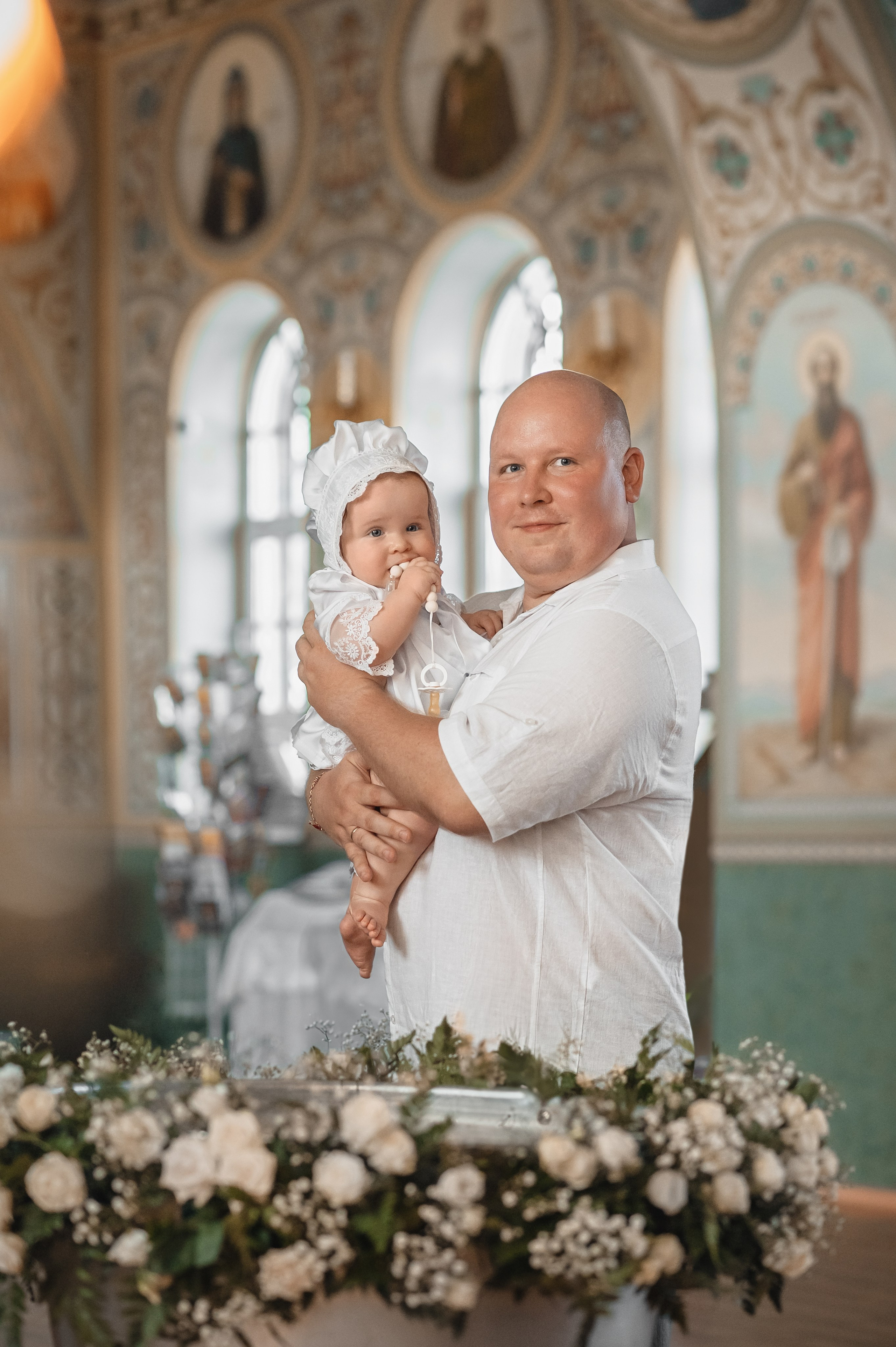 Крещение в храме Иоанна Богослова. Церковный фотограф на Таинство Крещения и Венчания в Оренбурге и Оренбургской области Екатерина Белкина