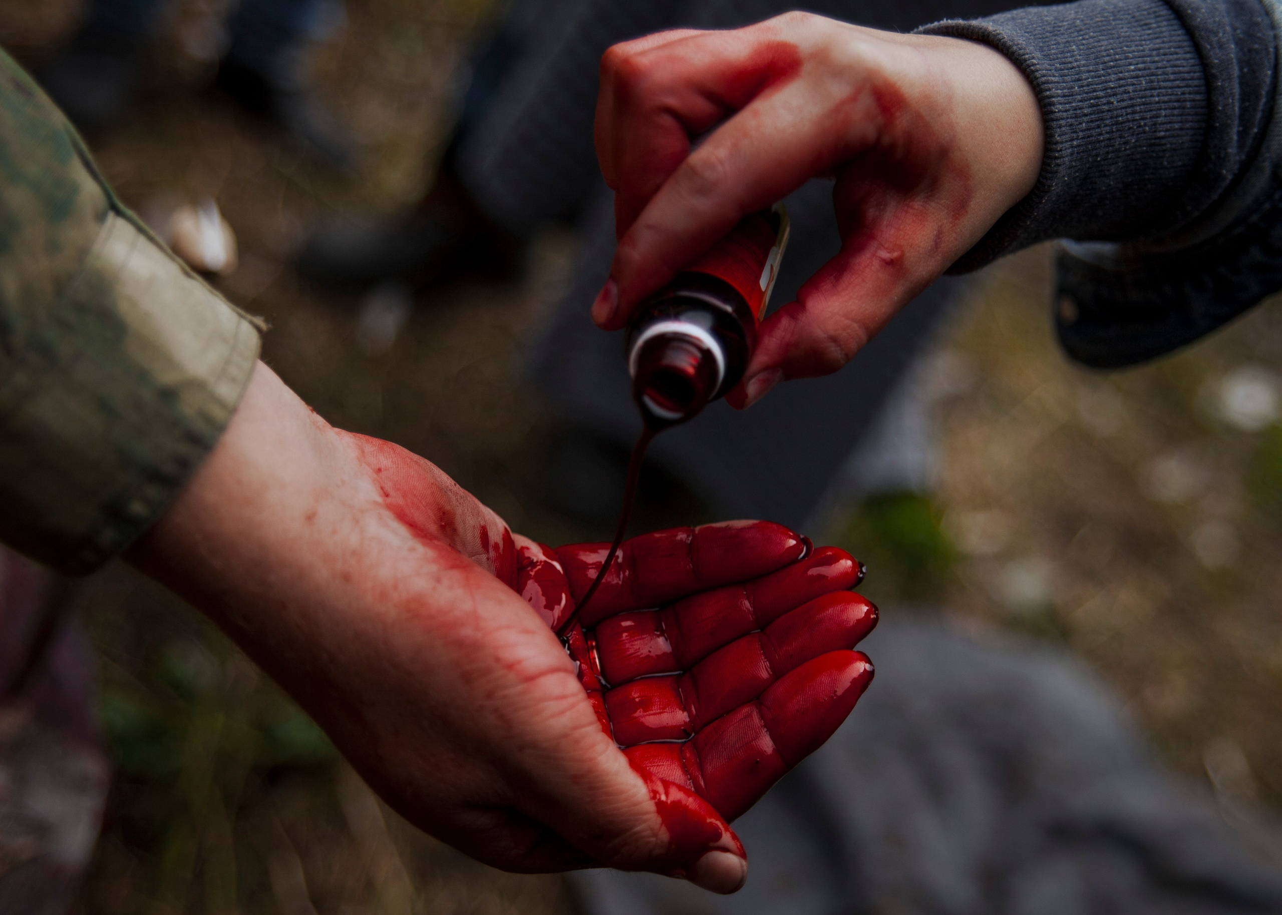 Backstage со съёмок фильма «Reverenсе». Портретный фотограф в Москве Дарья Цезария