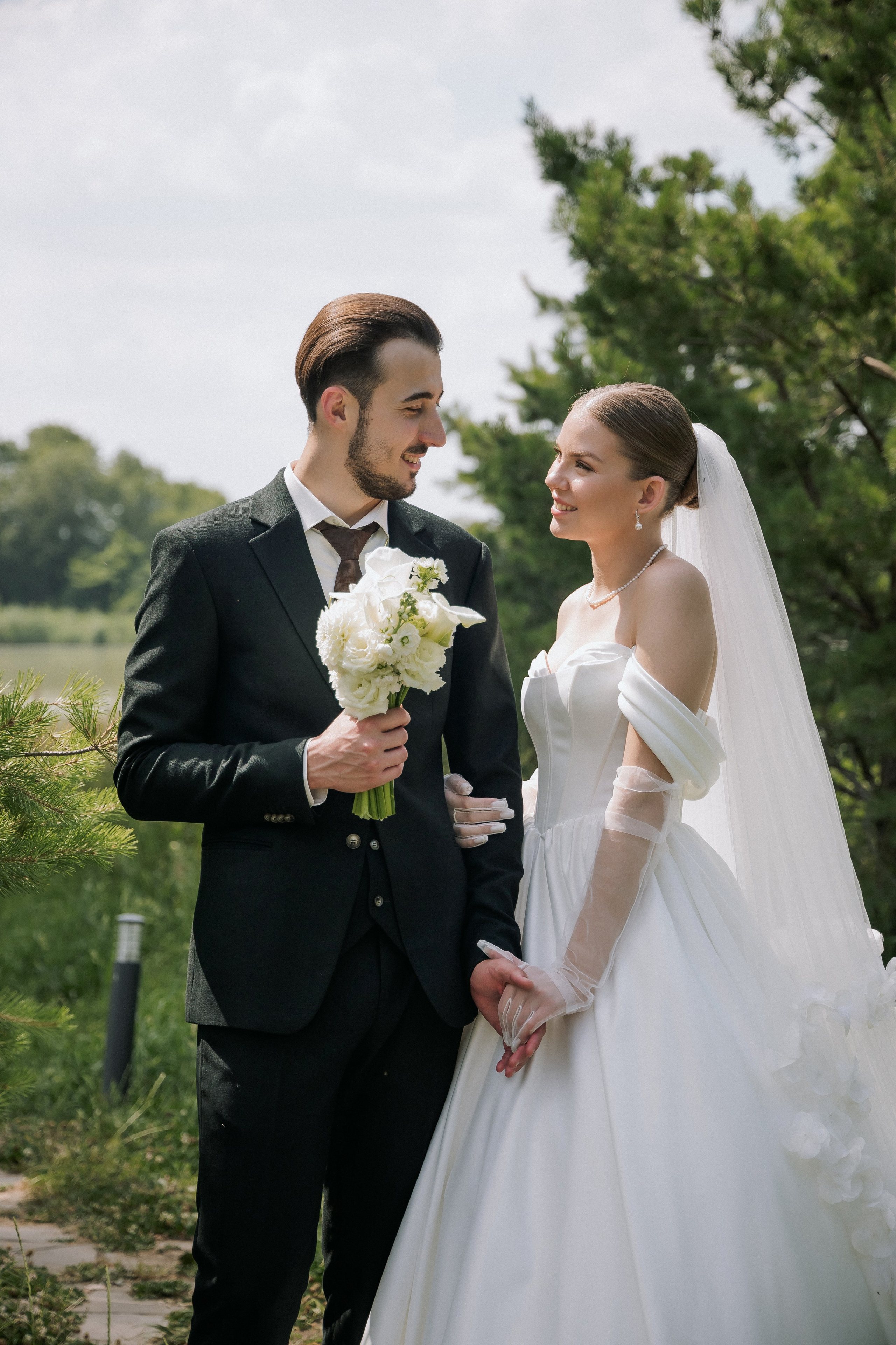 Свадебный день Лины и Роберта. Свадебная фотография. Арина Рубах