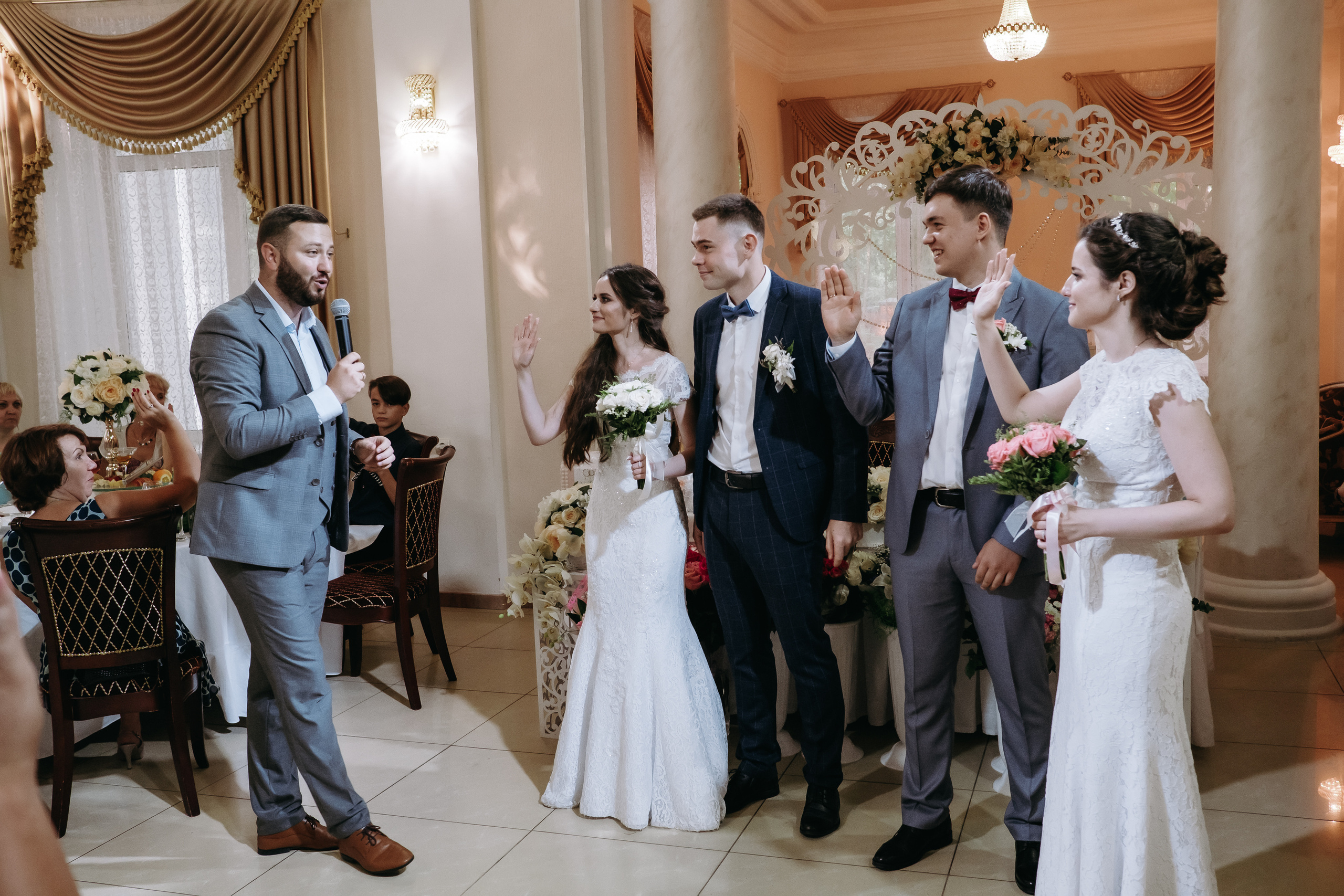 2 пары. Близняшки. Хабаровск. Август. Свадебный фотограф в Хабаровске