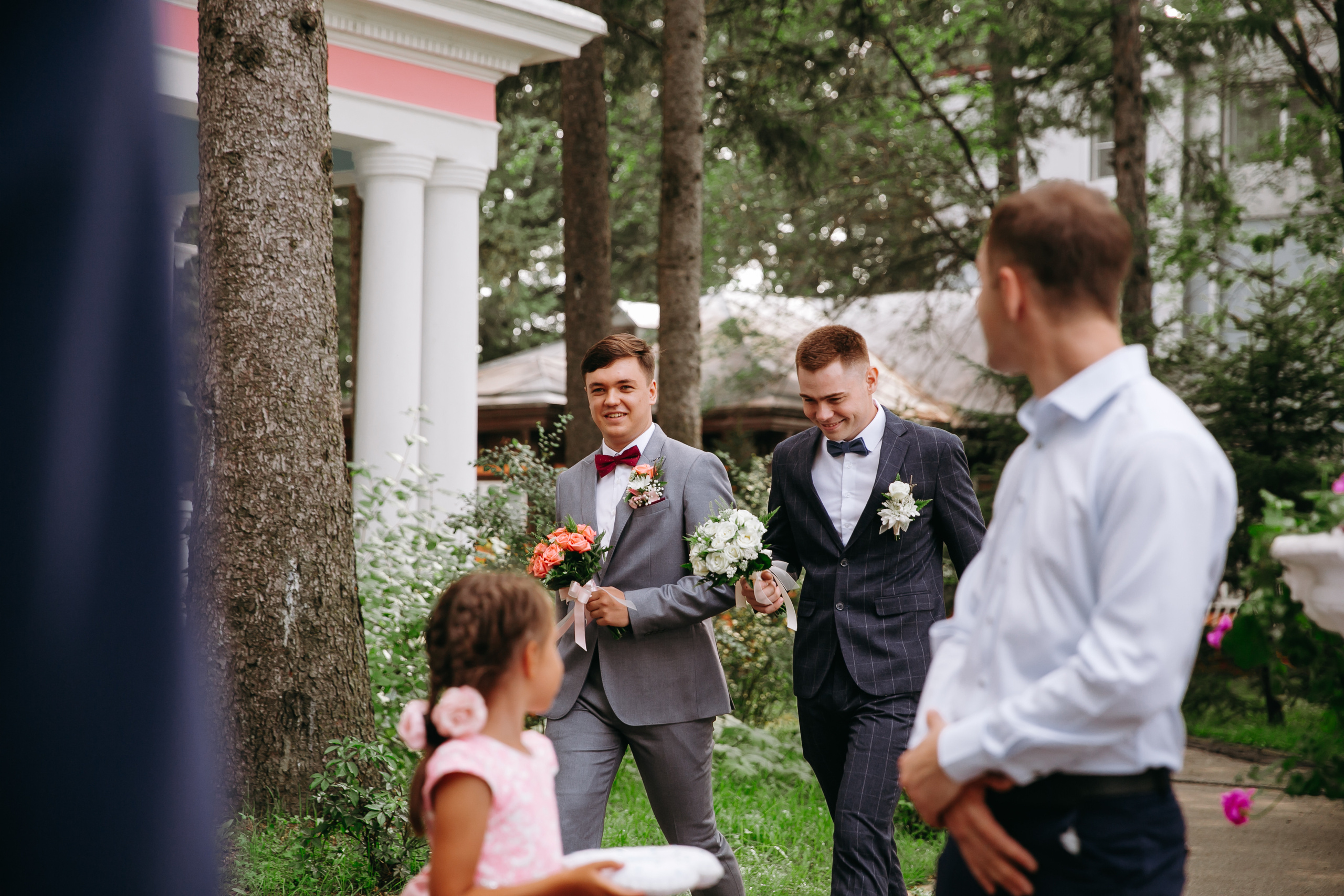2 пары. Близняшки. Хабаровск. Август. Свадебный фотограф в Хабаровске