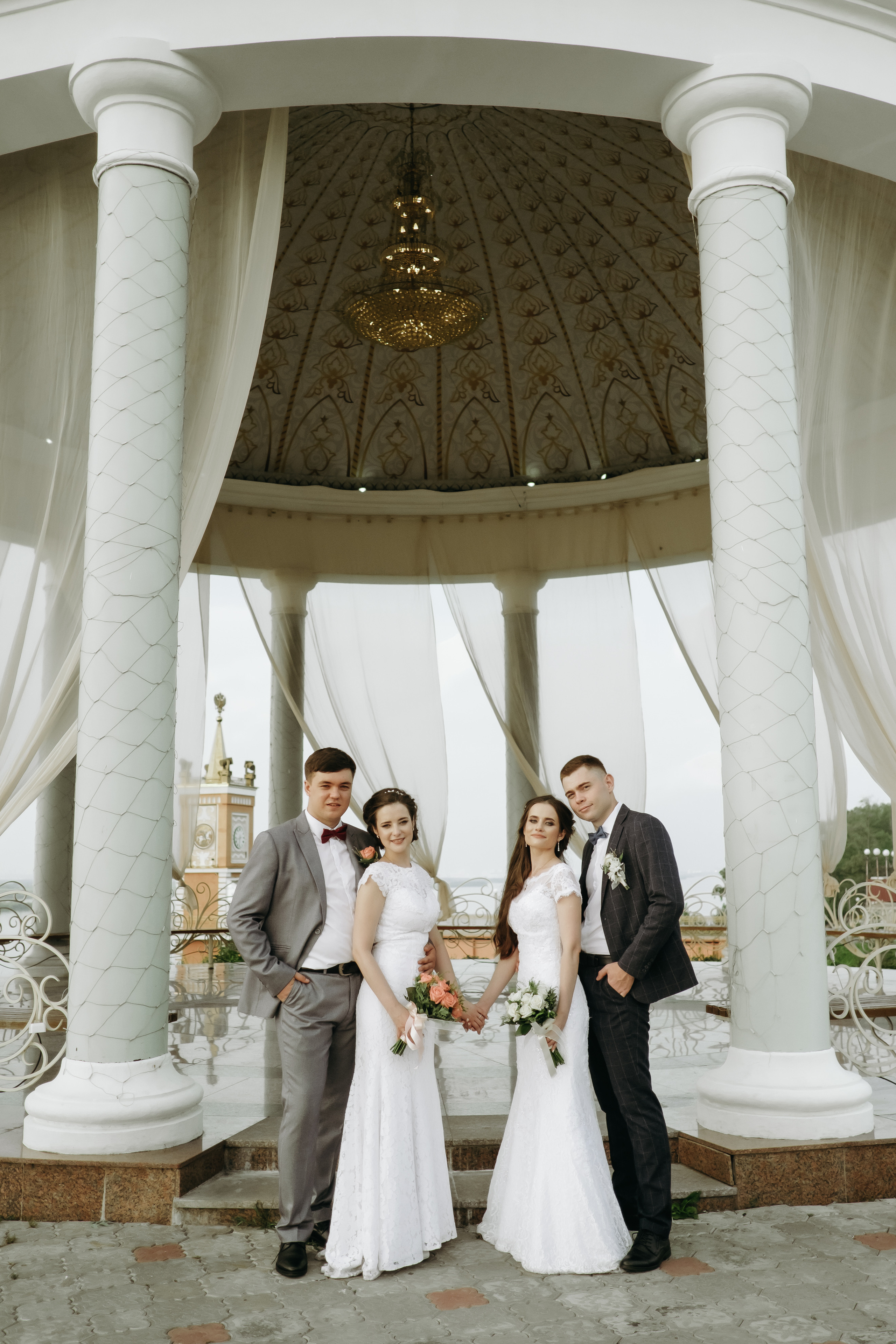 2 пары. Близняшки. Хабаровск. Август. Свадебный фотограф в Хабаровске