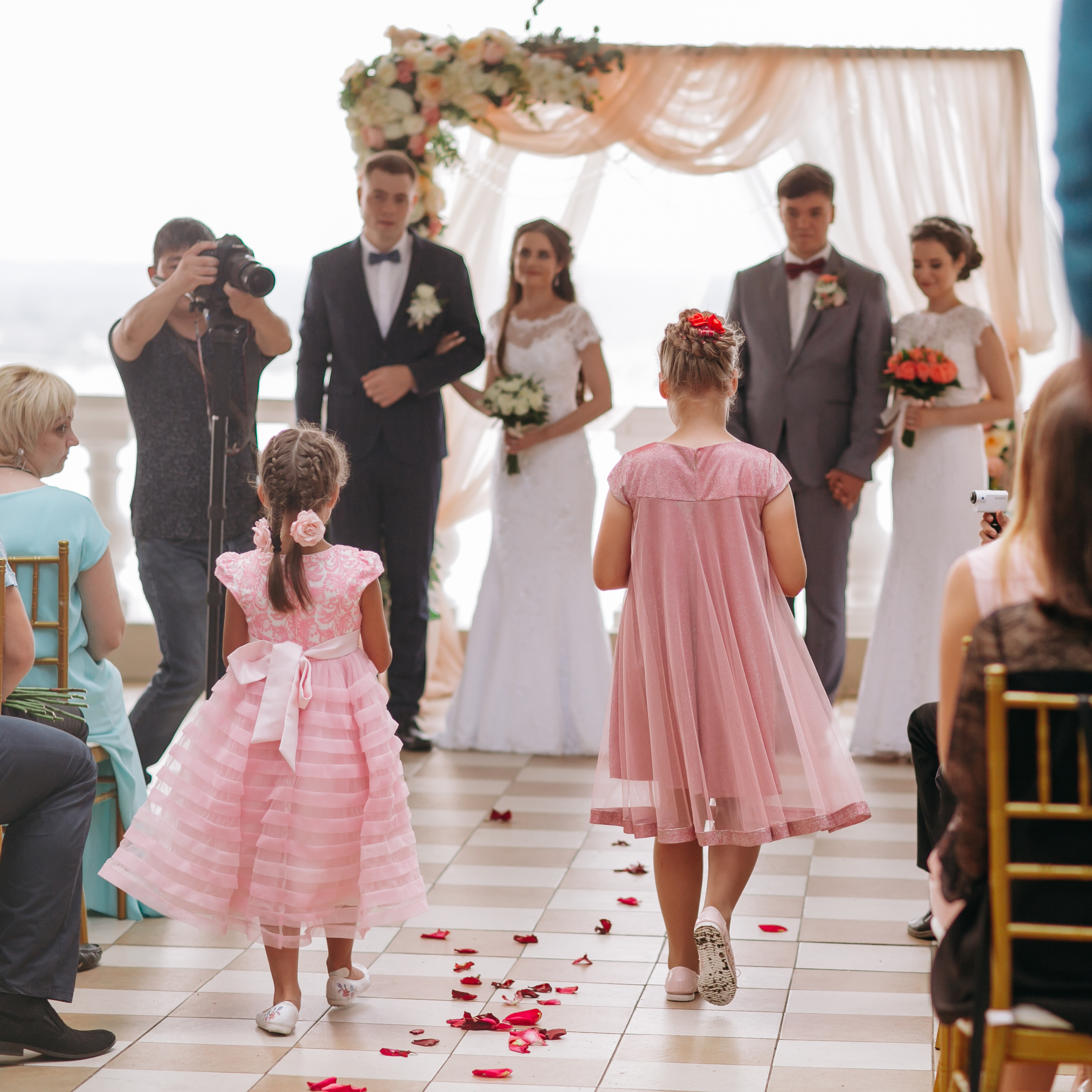 2 пары. Близняшки. Хабаровск. Август. Свадебный фотограф в Хабаровске