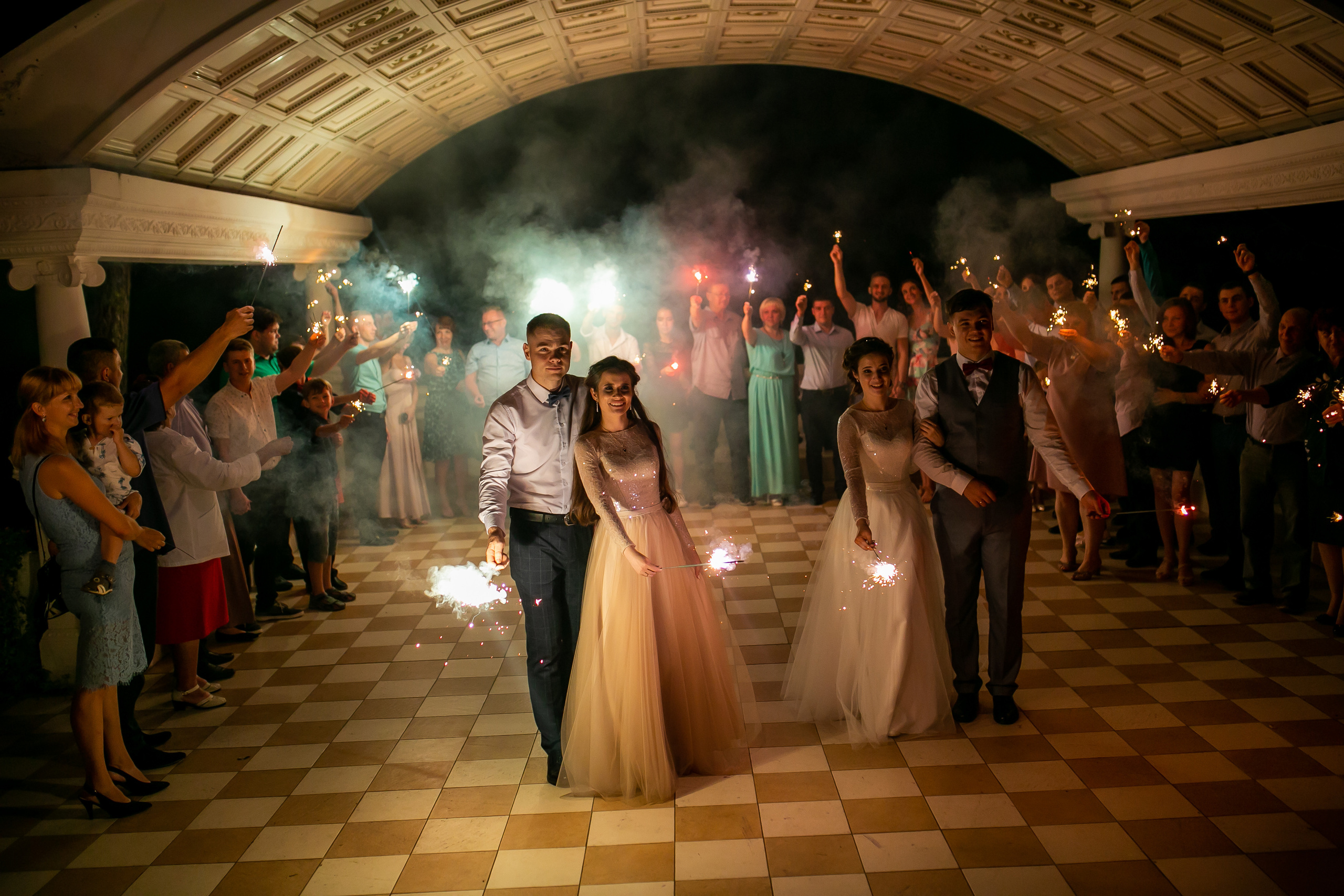 2 пары. Близняшки. Хабаровск. Август. Свадебный фотограф в Хабаровске