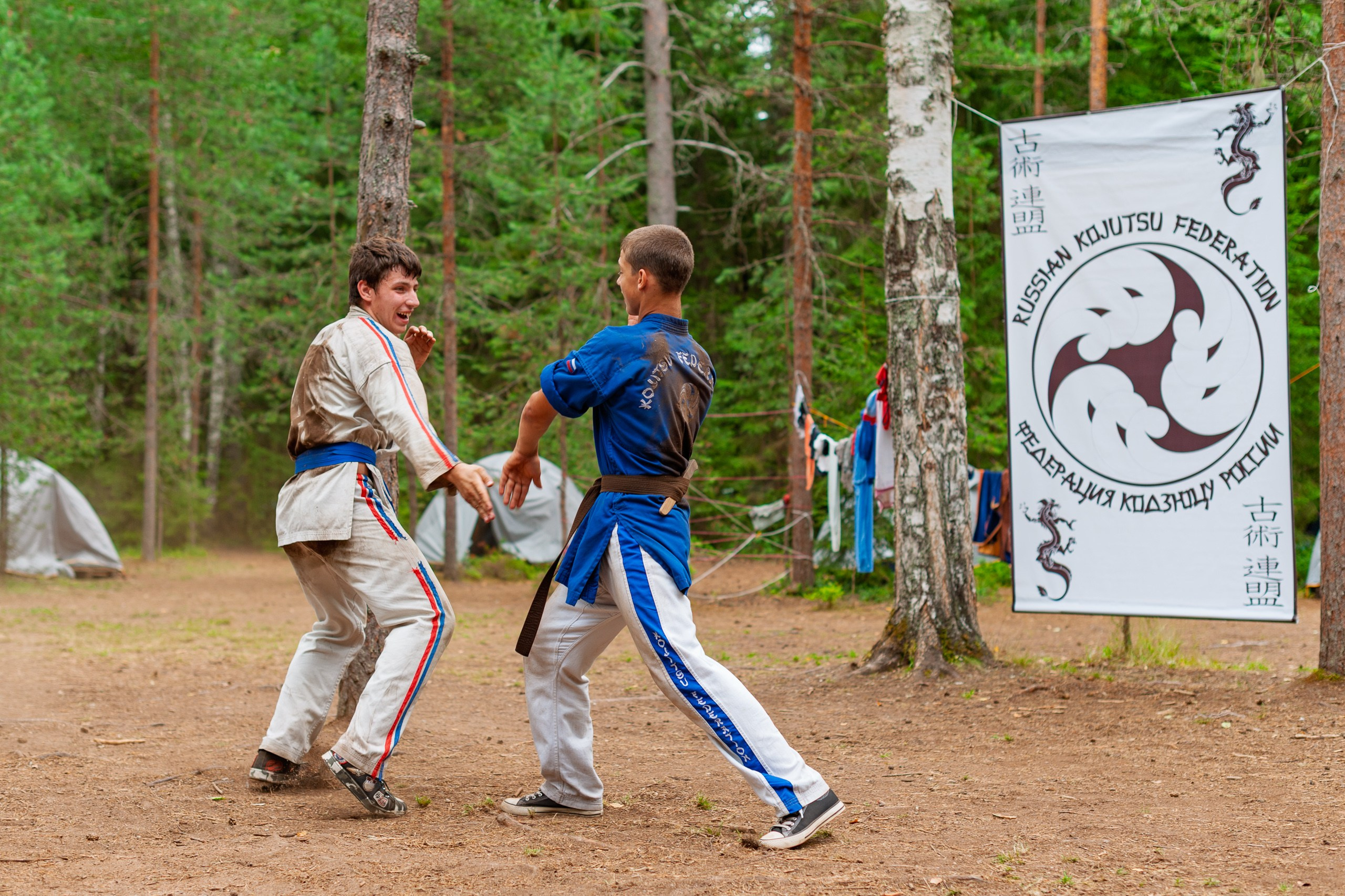 Летние тренировочные боры Школы Боевых Искусств «МОН», Валдай 2011 г. тренировки