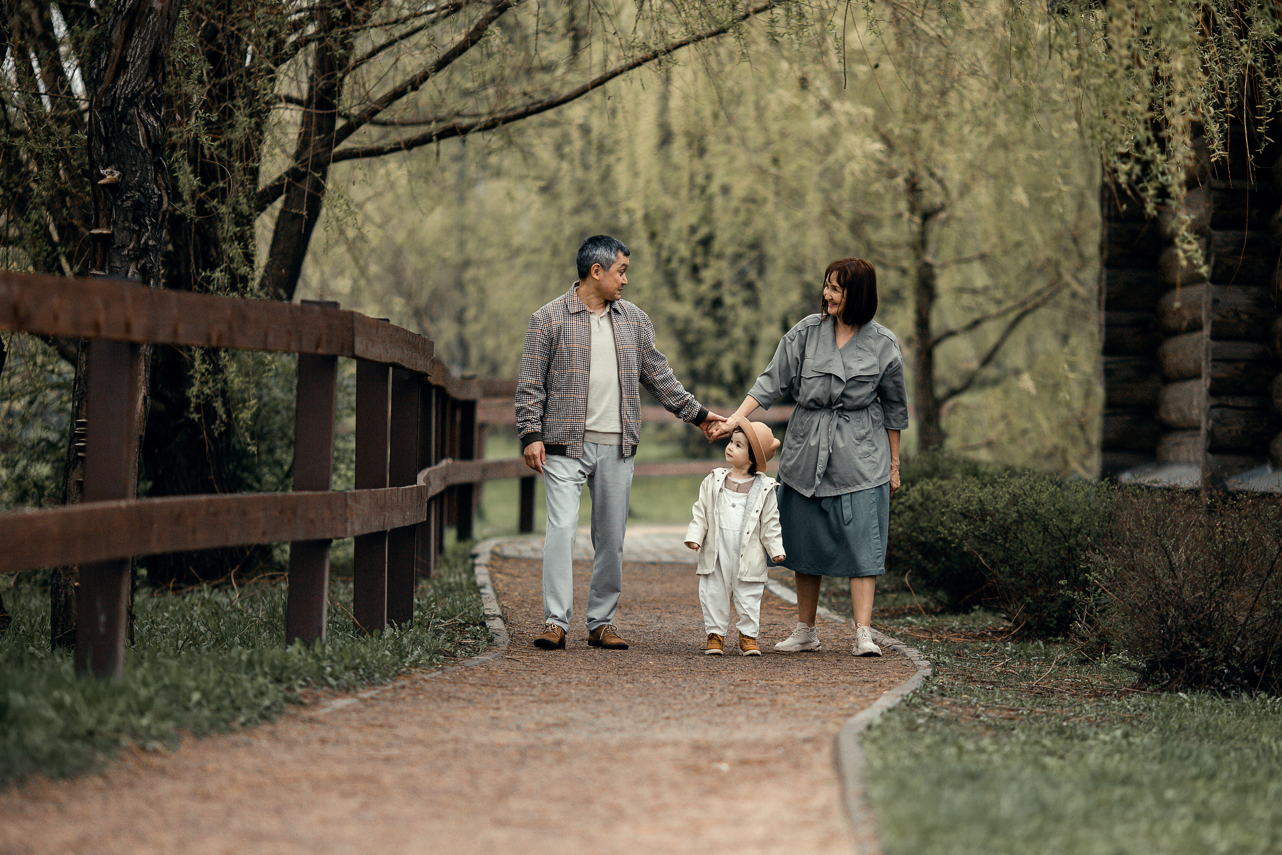 Эмилия с родителями. Семейный и детский фотограф в Москве Юлия