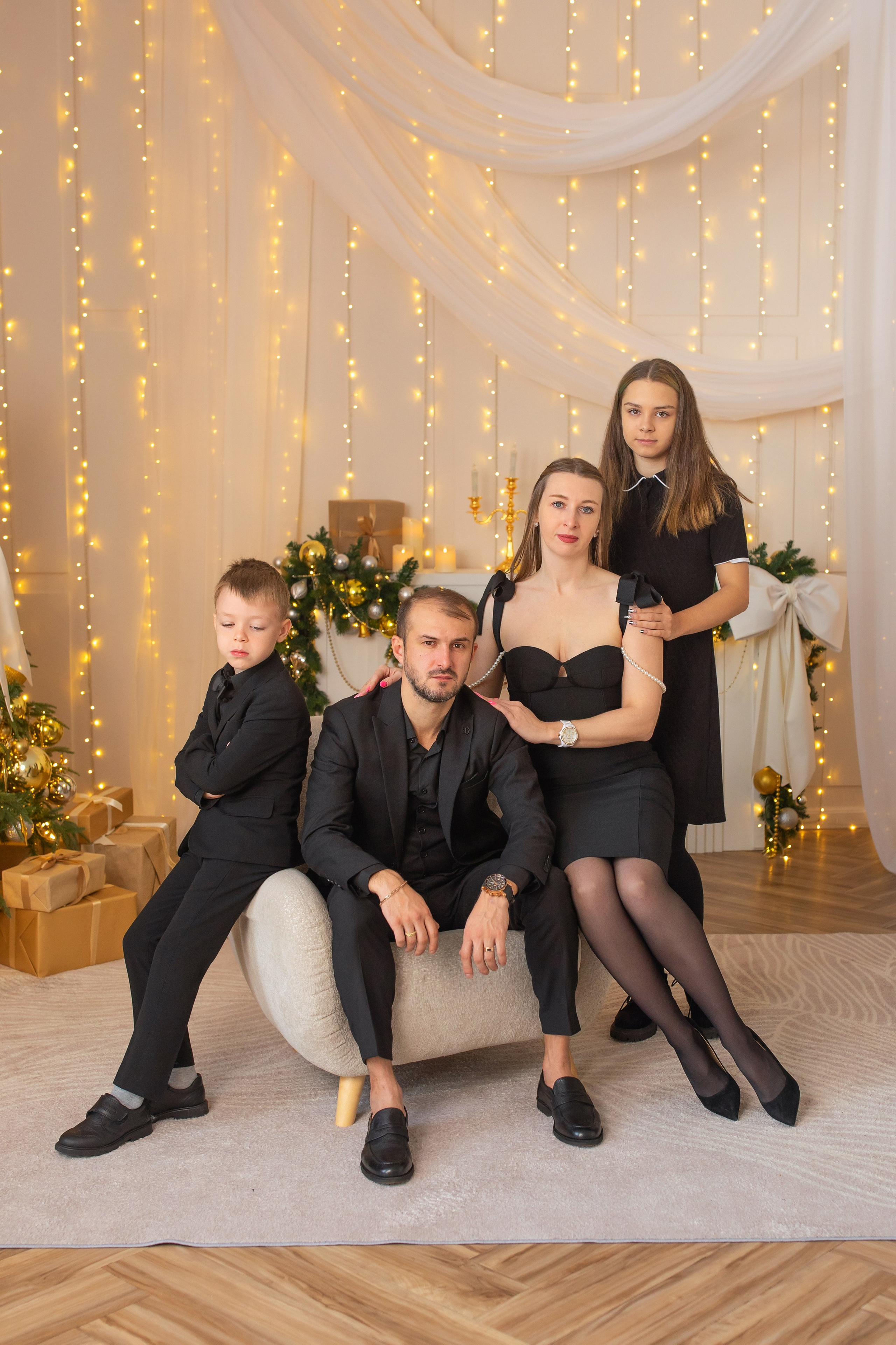 Новогодняя фотосессия Хабаровск. Фотограф новорожденных и беременности в Хабаровске Варвара Титаева