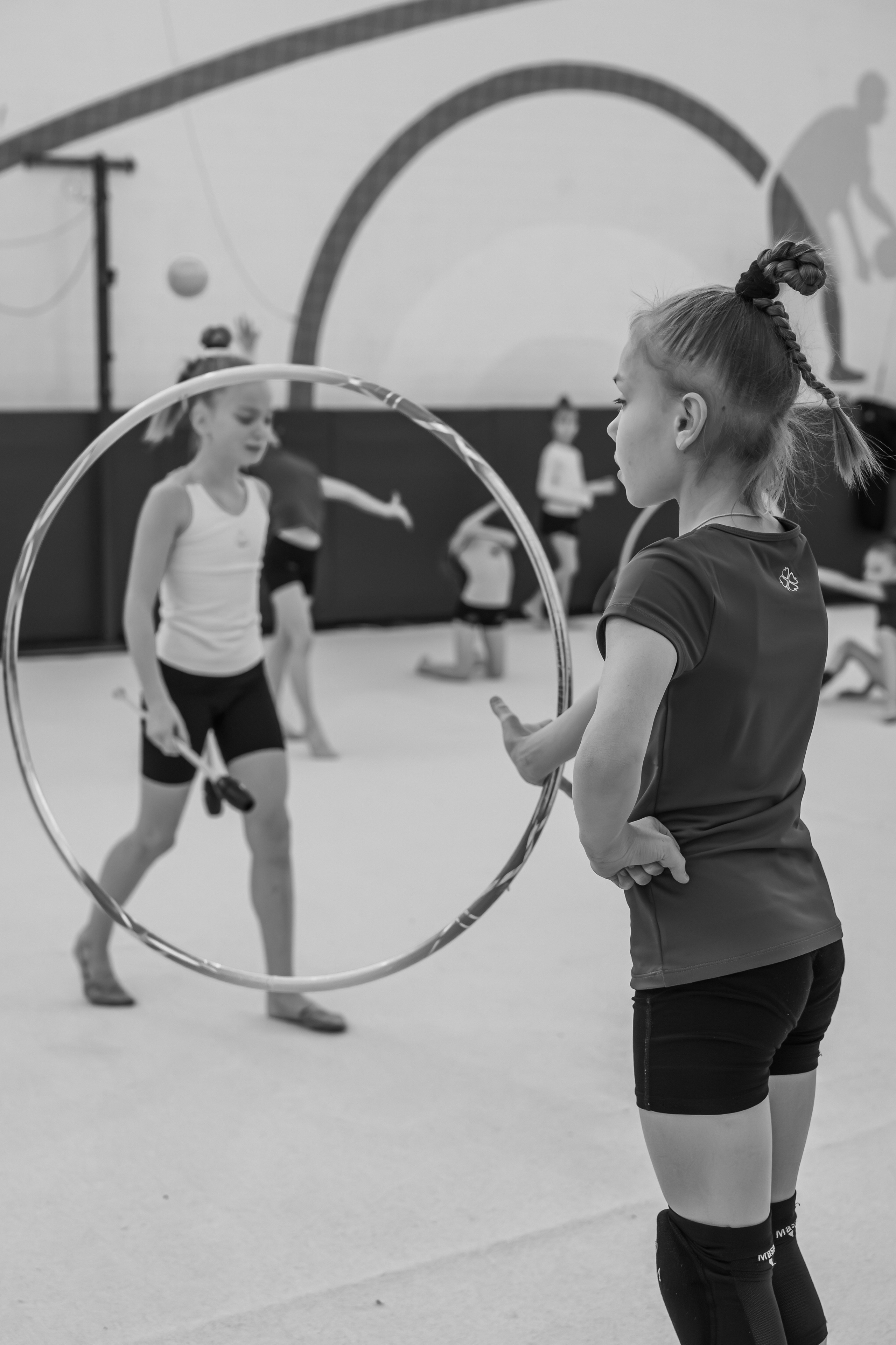 Тренировочный процесс. Художественная гимнастика. Фотограф в Москве