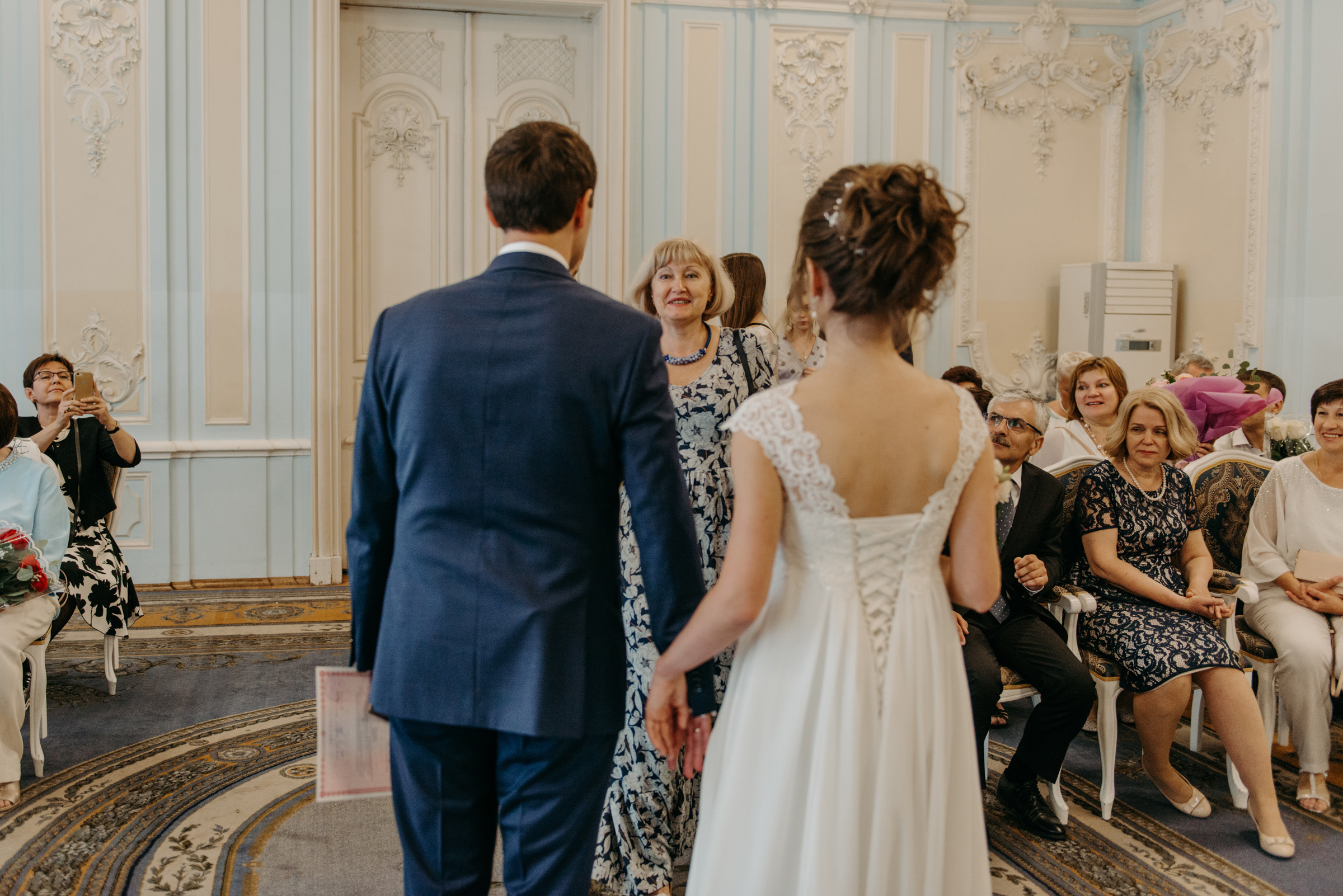 Летняя свадьба в отеле Введенский. Свадебный фотограф в Санкт-Петербурге Венера Ахметова