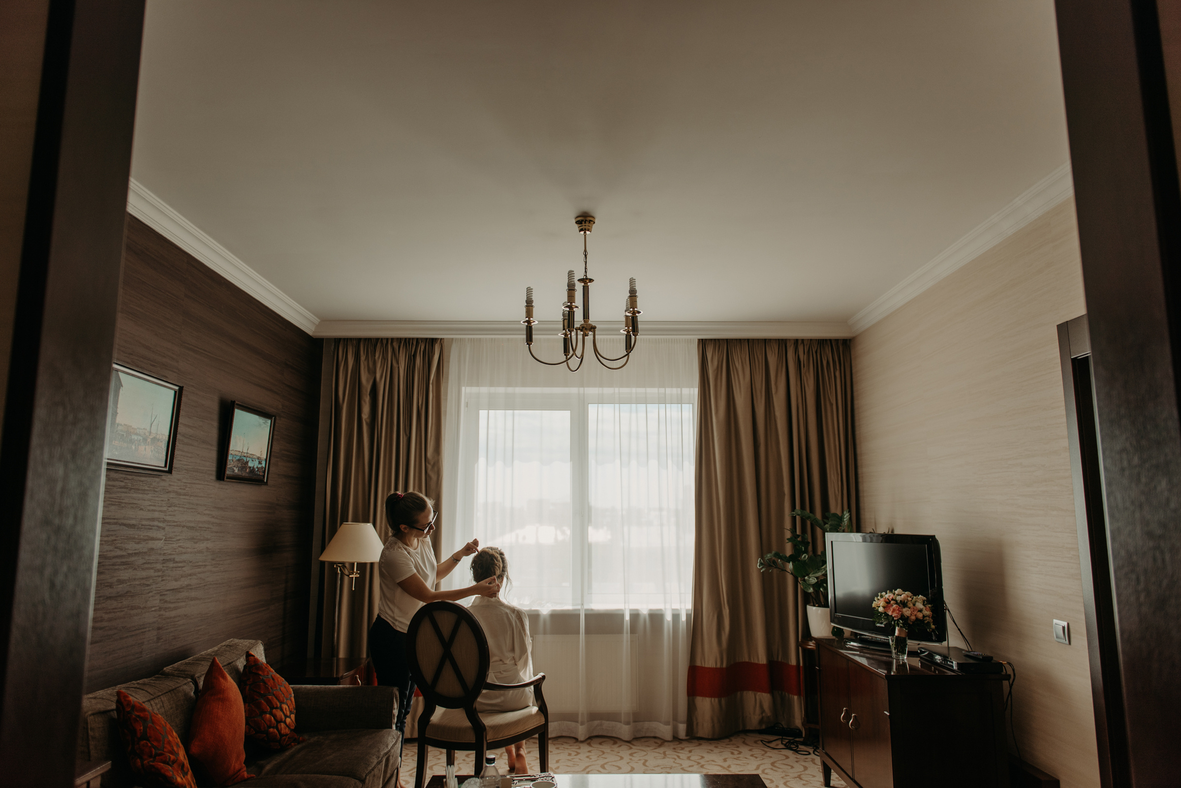 Летняя свадьба в отеле Введенский. Свадебный фотограф в Санкт-Петербурге Венера Ахметова