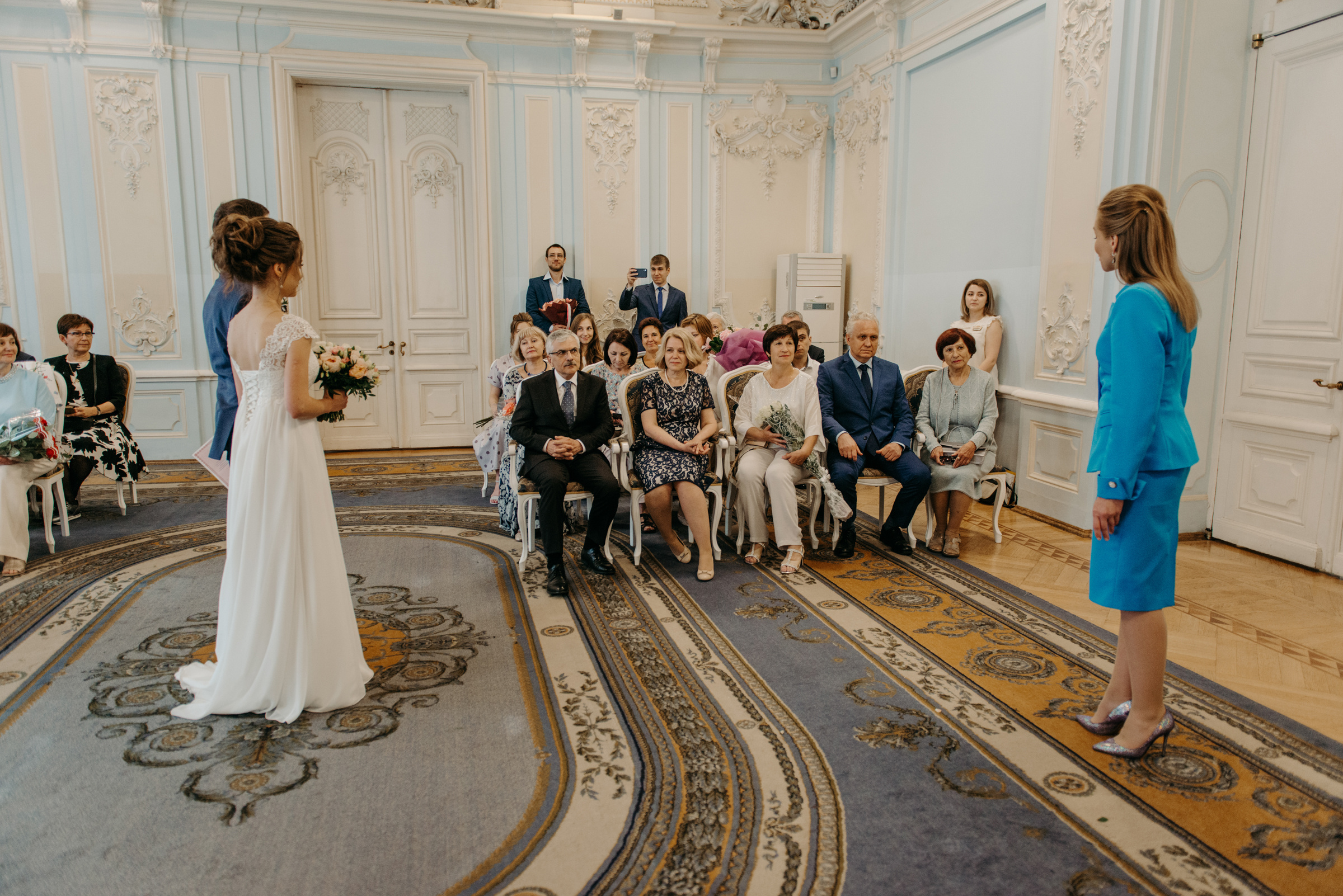 Летняя свадьба в отеле Введенский. Свадебный фотограф в Санкт-Петербурге Венера Ахметова