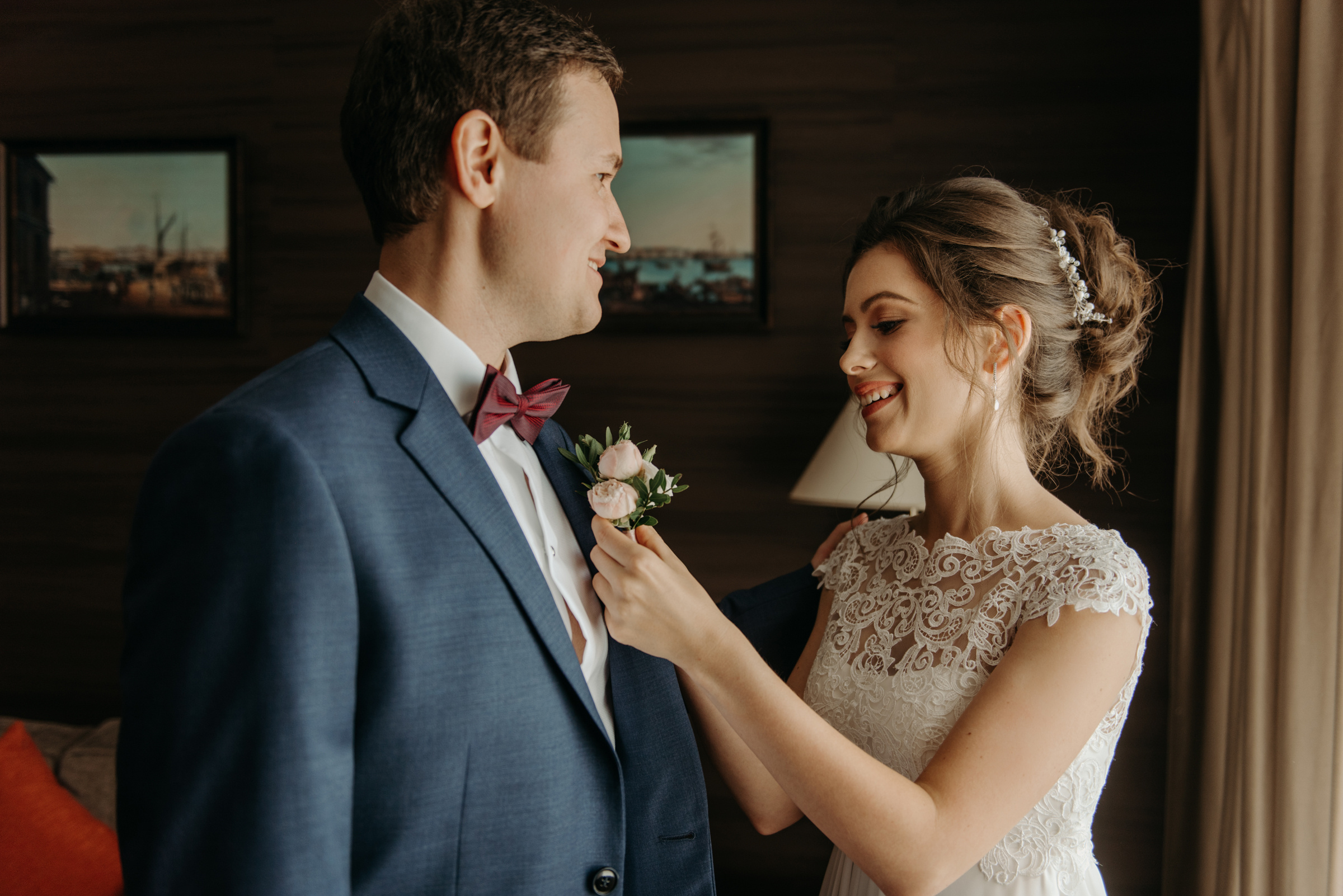 Летняя свадьба в отеле Введенский. Свадебный фотограф в Санкт-Петербурге Венера Ахметова