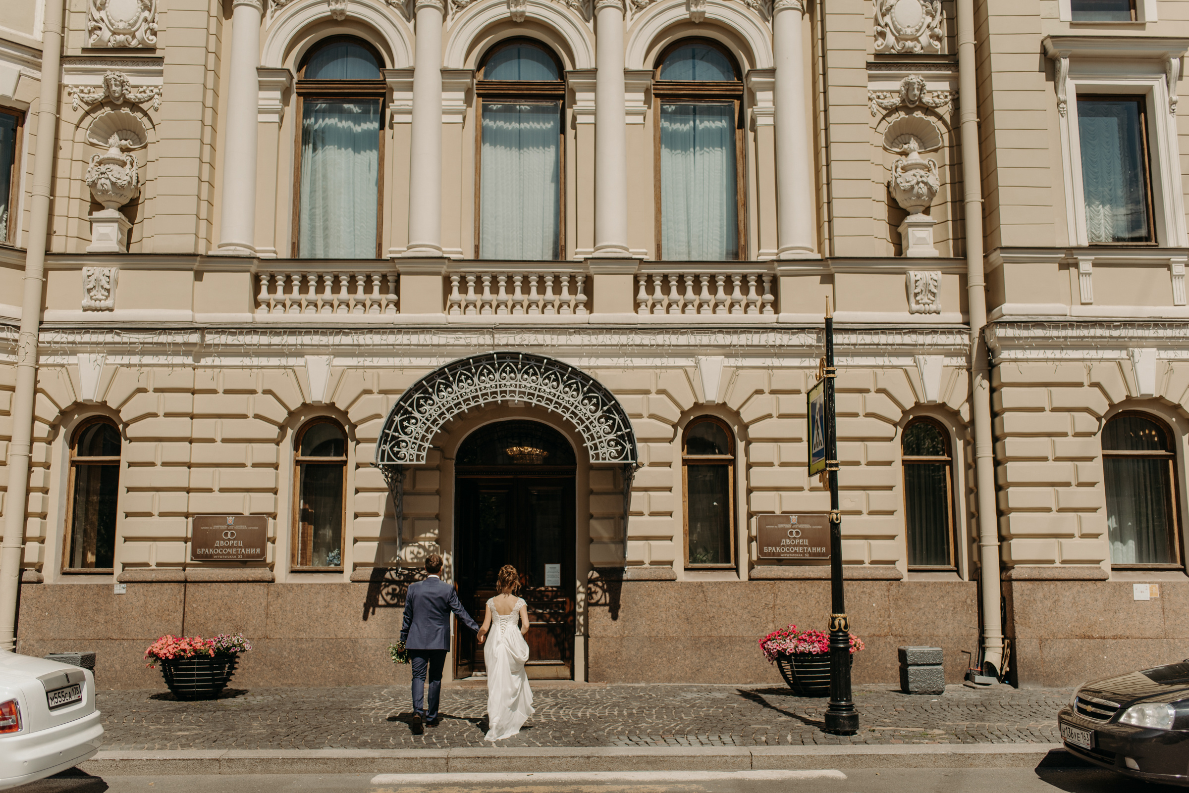 Летняя свадьба в отеле Введенский. Свадебный фотограф в Санкт-Петербурге Венера Ахметова