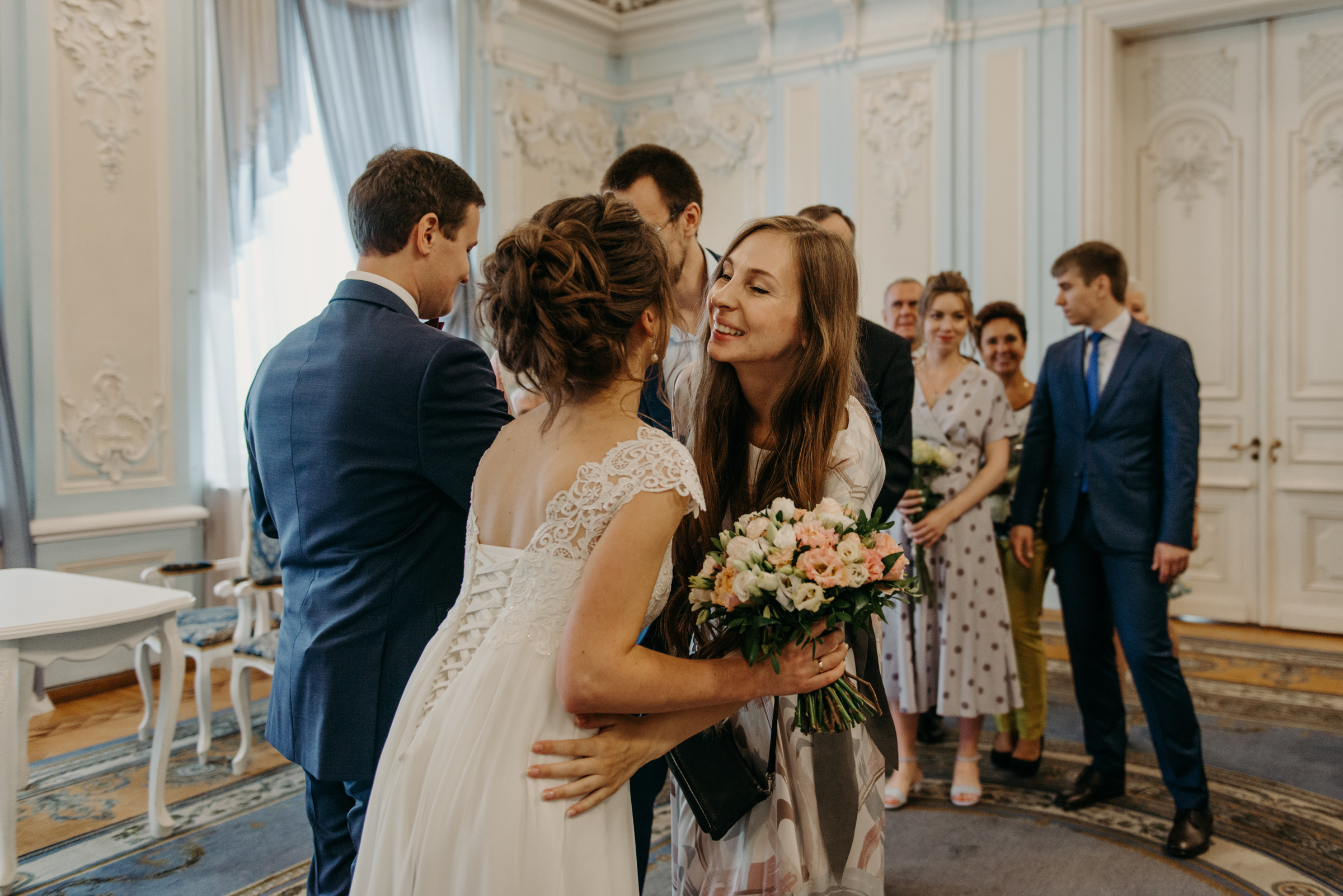 Летняя свадьба в отеле Введенский. Свадебный фотограф в Санкт-Петербурге Венера Ахметова