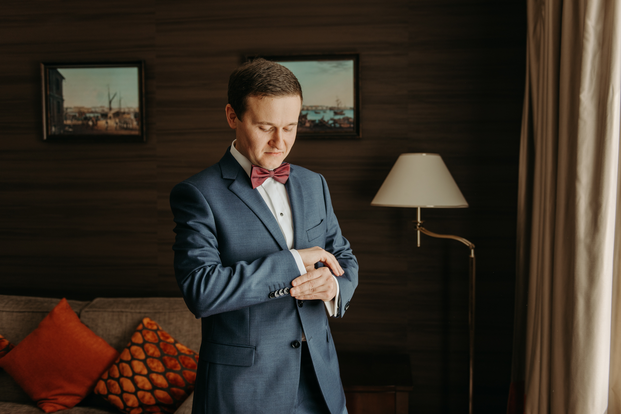 Летняя свадьба в отеле Введенский. Свадебный фотограф в Санкт-Петербурге Венера Ахметова