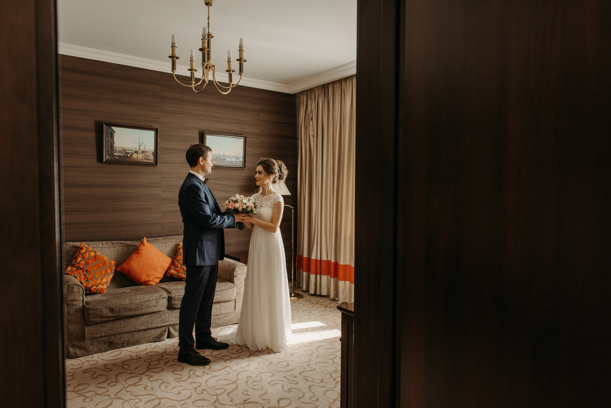 Летняя свадьба в отеле Введенский. Свадебный фотограф в Санкт-Петербурге Венера Ахметова