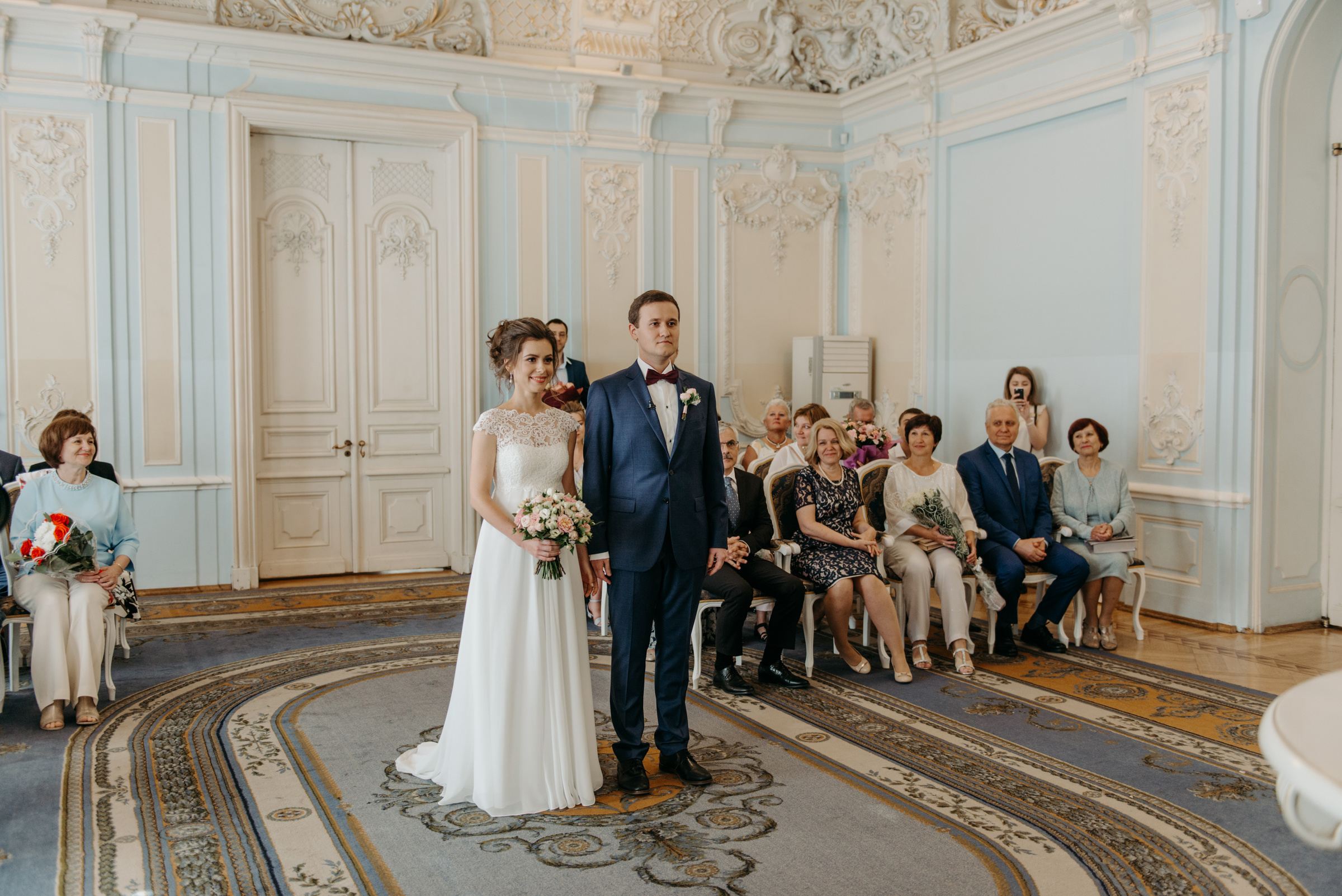 Летняя свадьба в отеле Введенский. Свадебный фотограф в Санкт-Петербурге Венера Ахметова