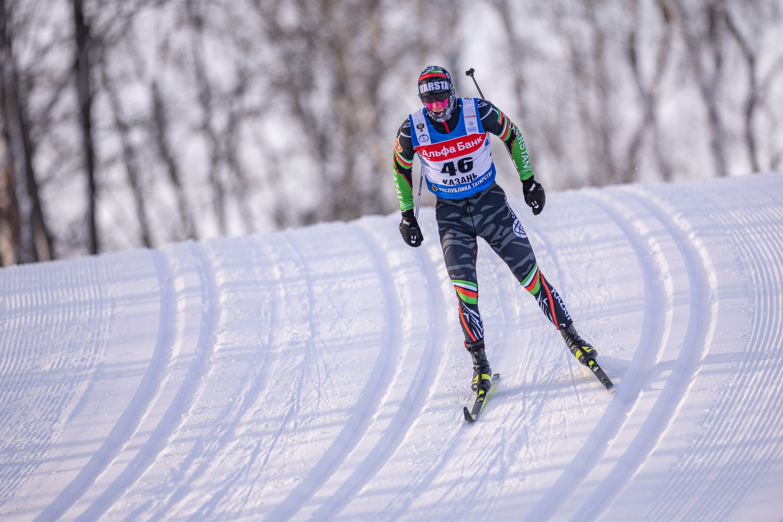 Кубок России по лыжным гонкам 2024. Спринт, мужчины. Спортивный репортажный фотограф Казань Нафис Сиразетдинов