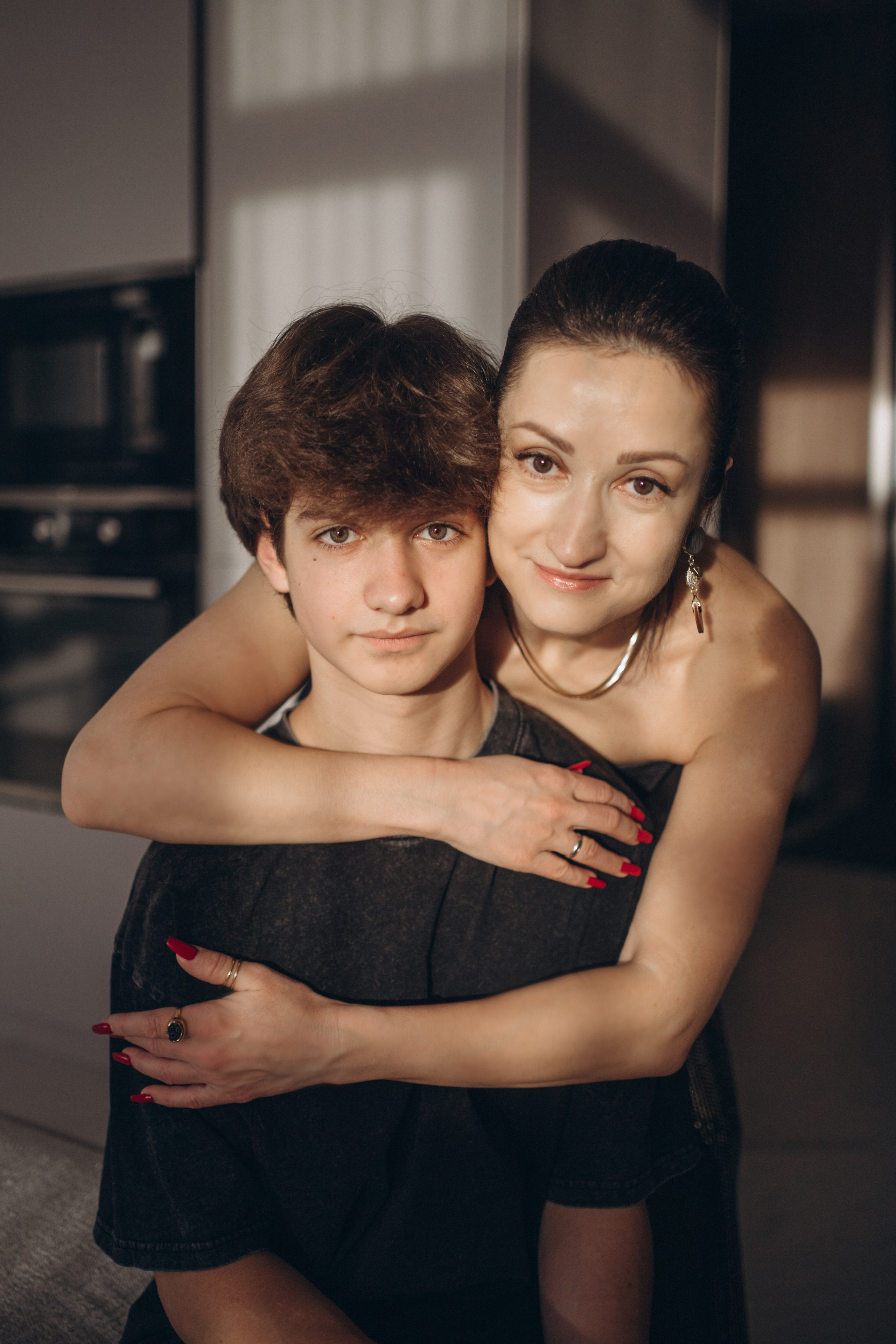 Новый год дома. Семейный фотограф, фотосессия беременности в Новосибирске Кристина Киб