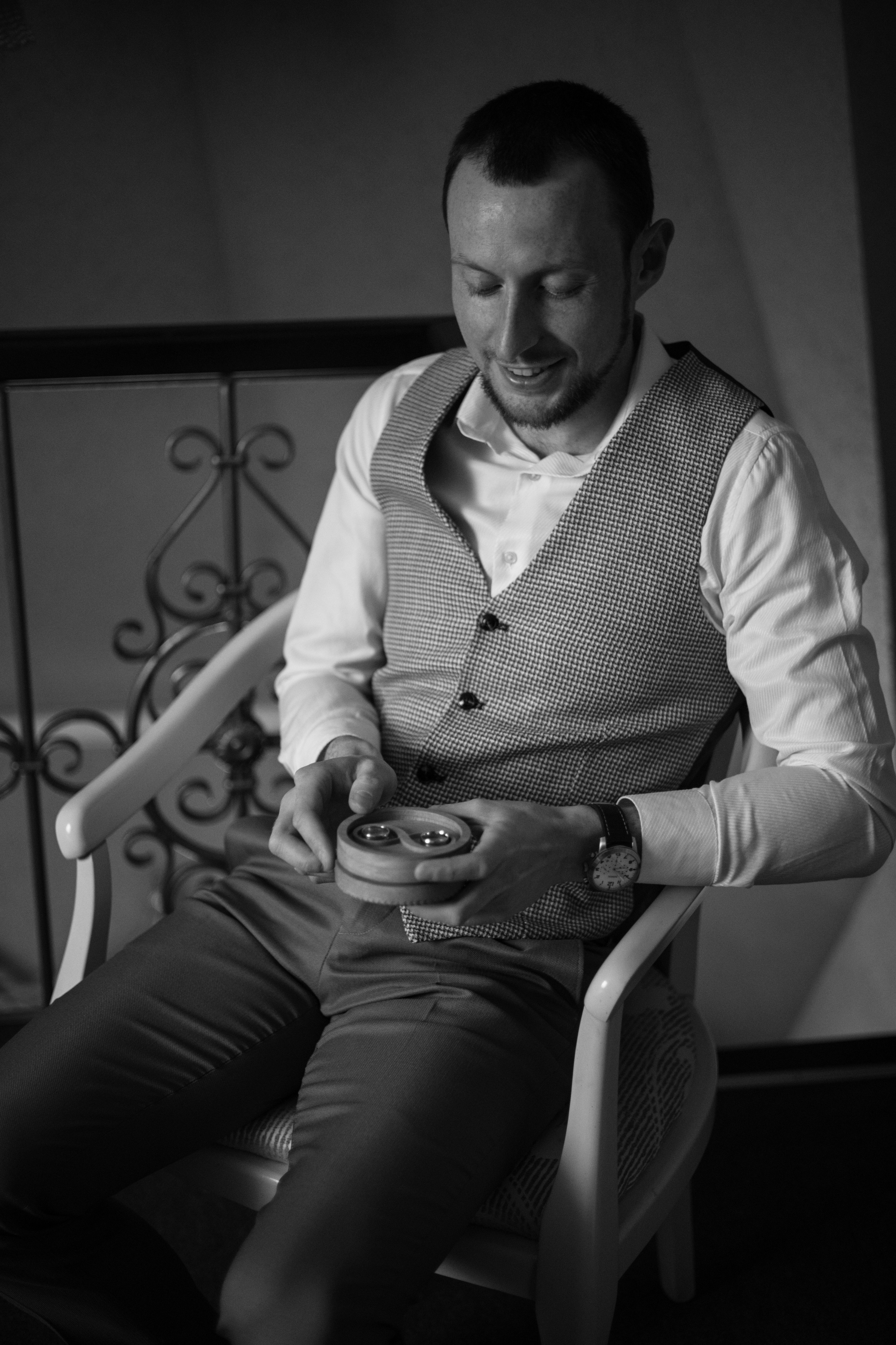 Утро жениха. Фотограф Екатерина Разинкова