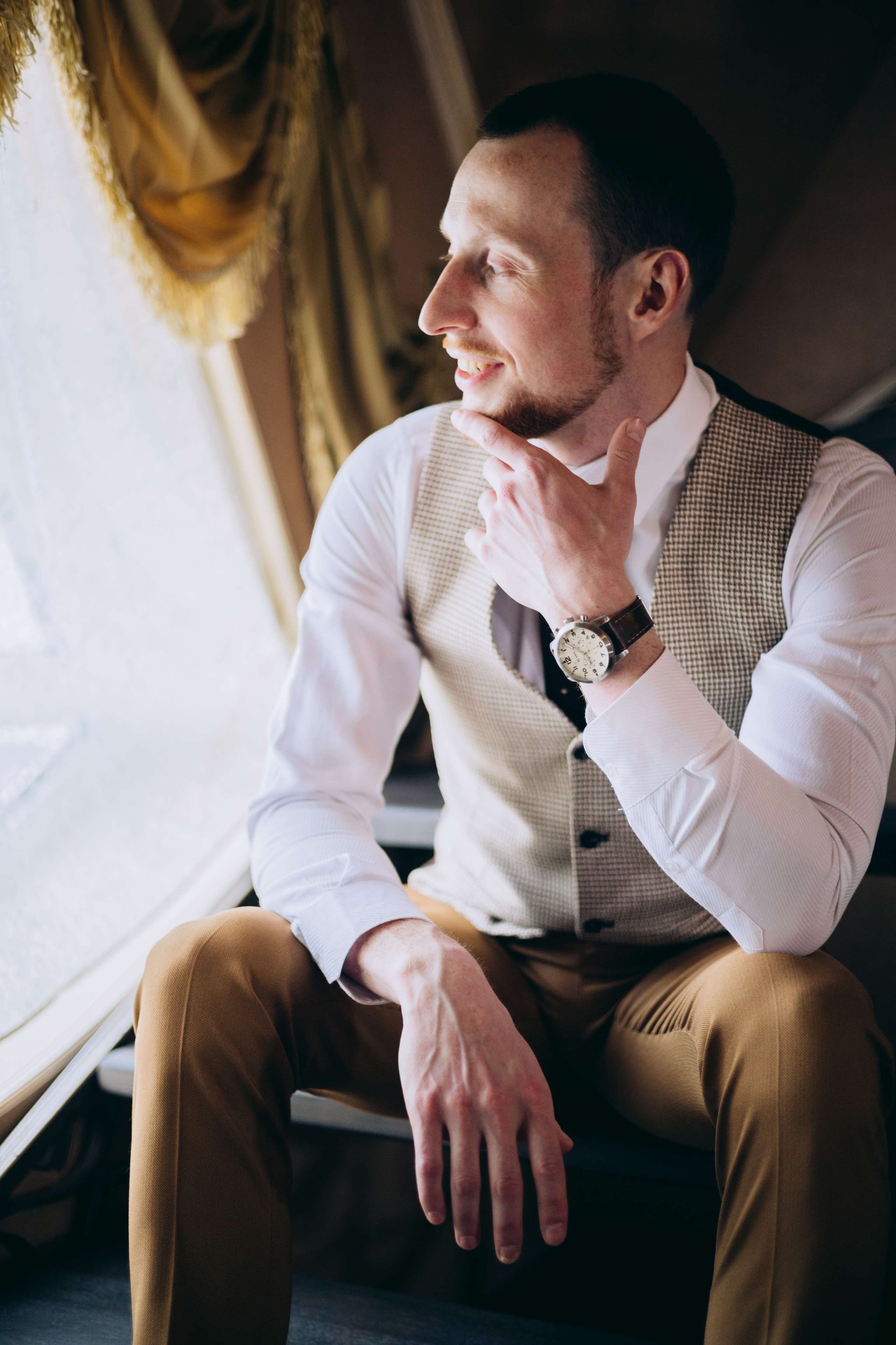 Утро жениха. Фотограф Екатерина Разинкова