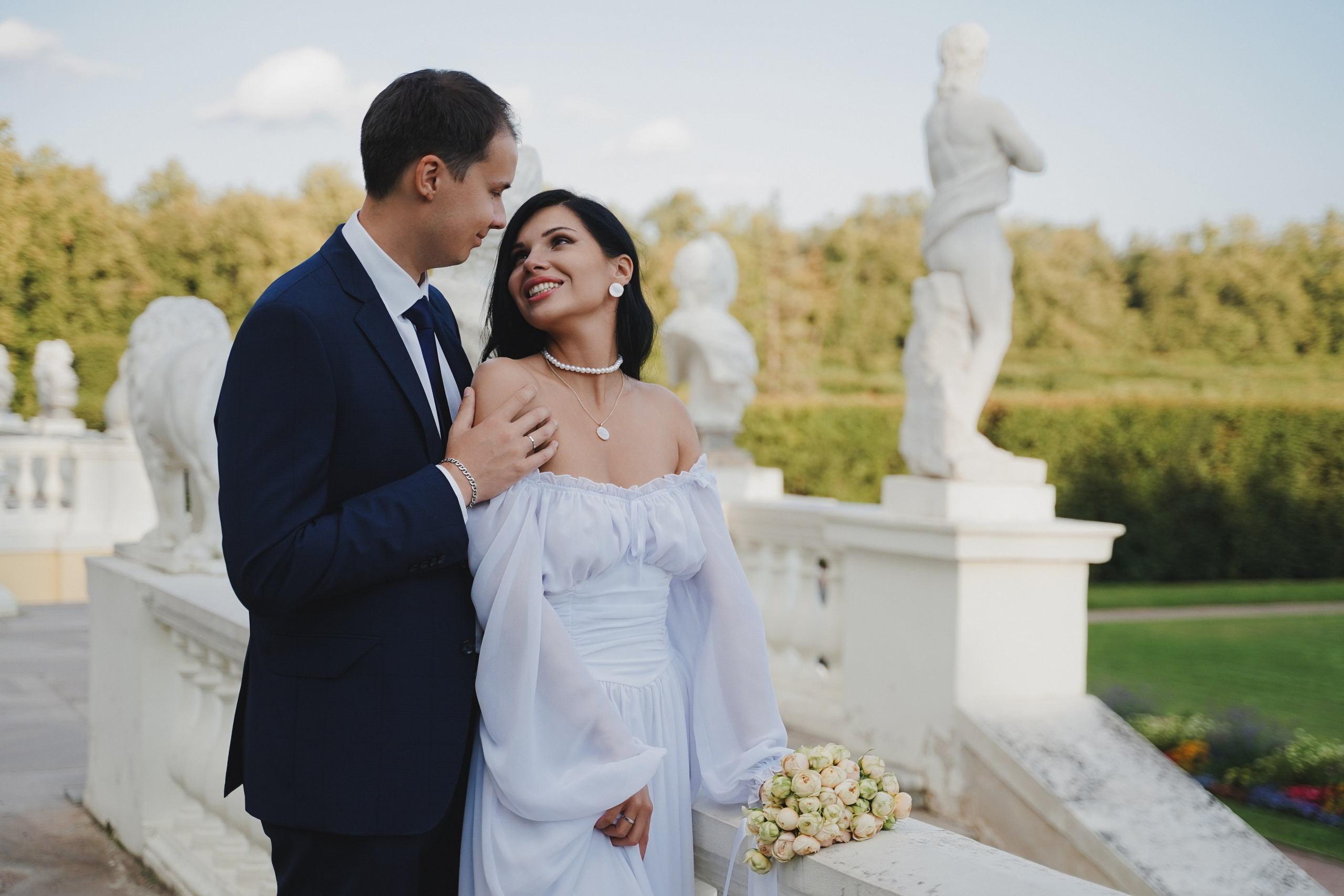 Свадебная Фотосессия в усадьбе Архангельское
