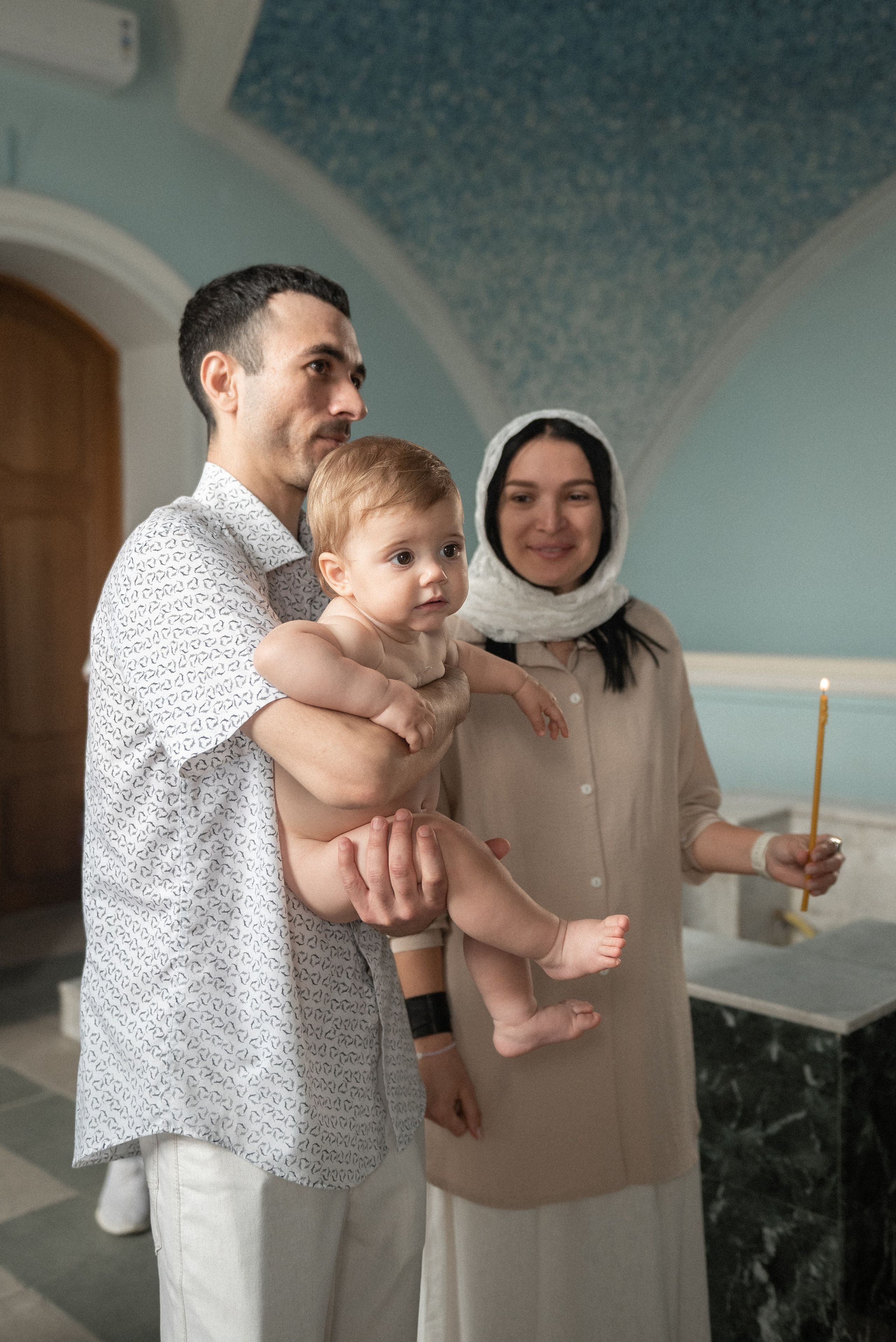 Крещение. Семейный фотограф Ирина Сгибнева