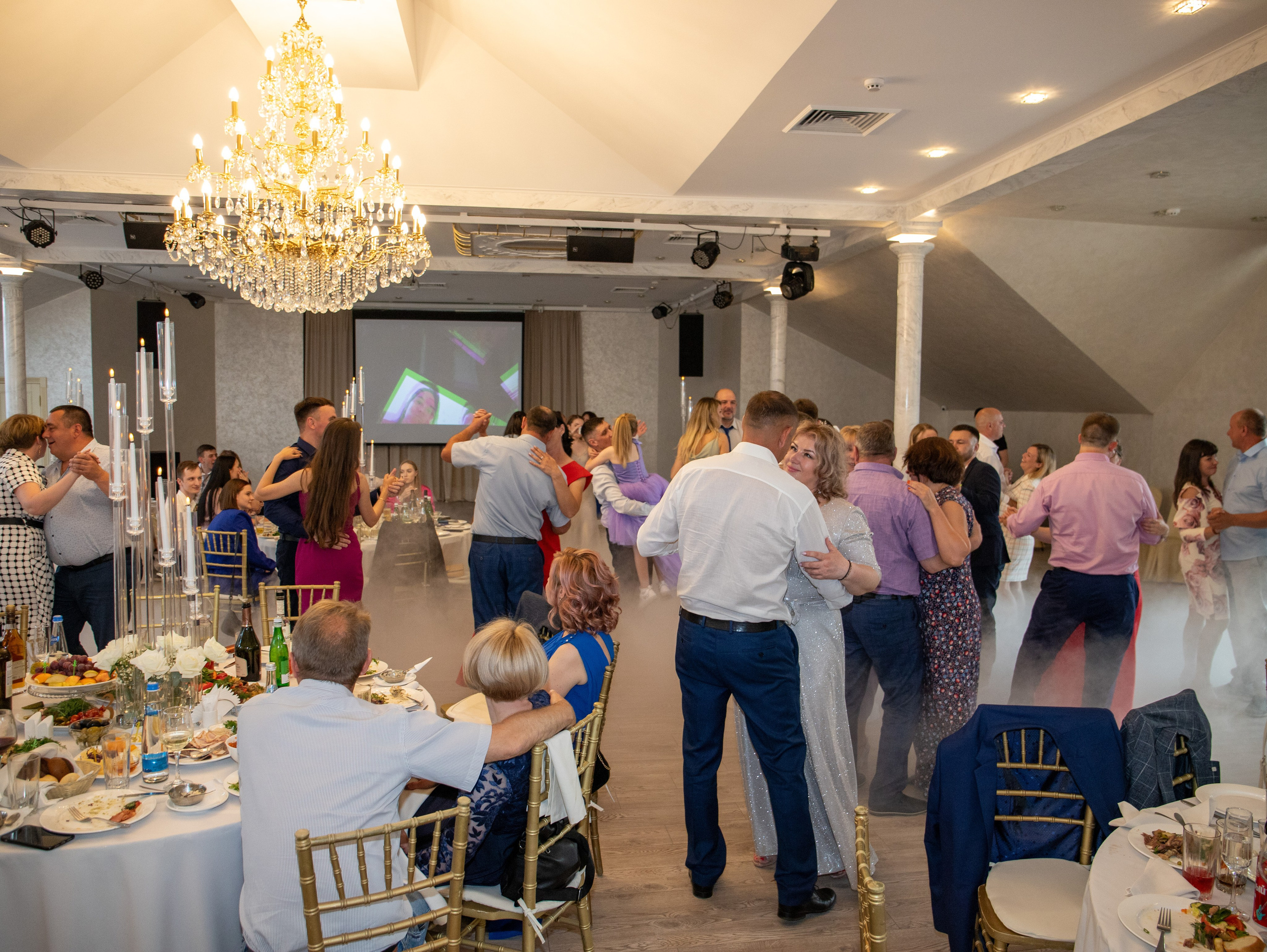 Свадебный банкет. Свадебный и семейный фотограф в Москве Мила Широких