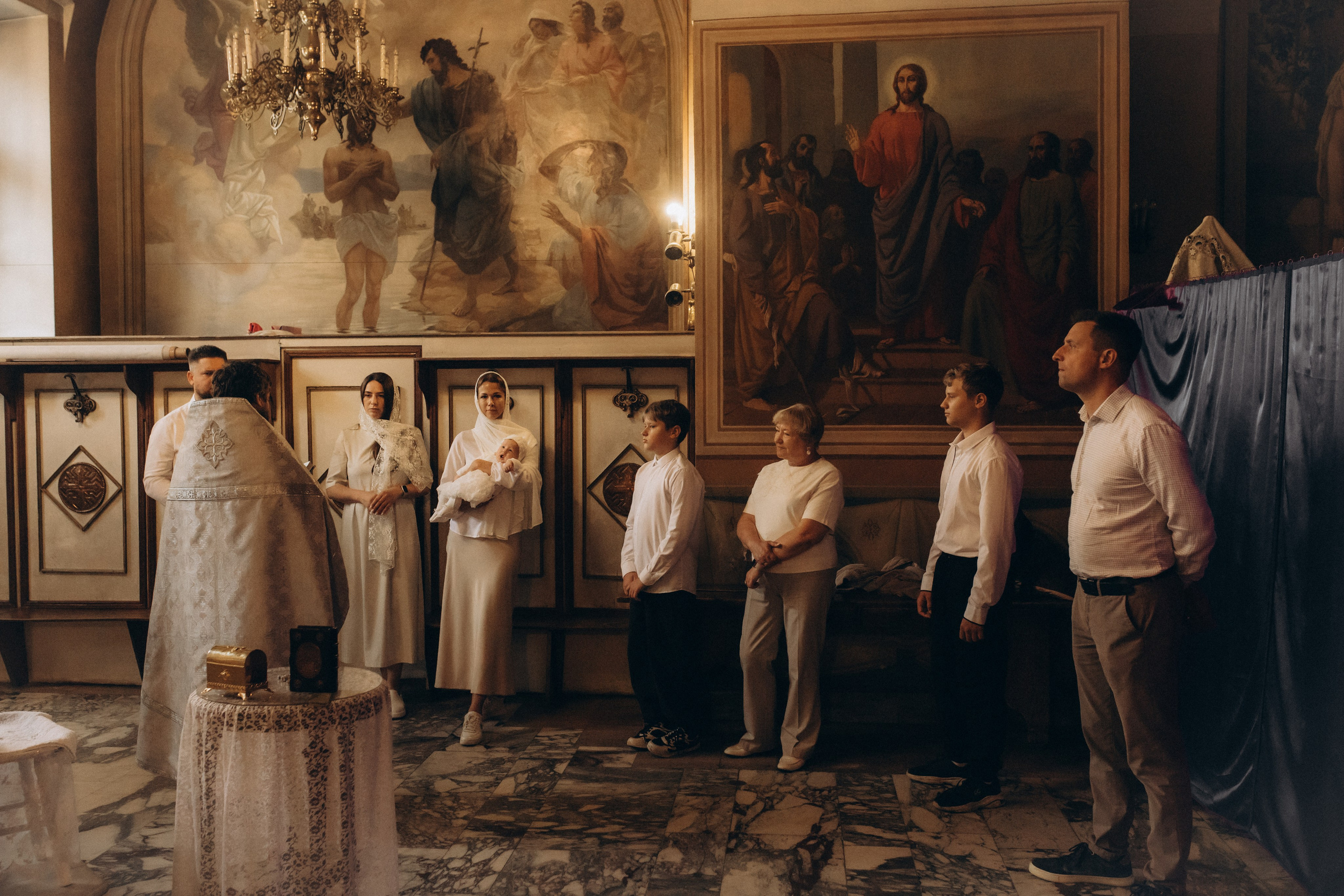 Таинство Крещения Дианы. Семейный фотограф Москва Наталия Осьмакова