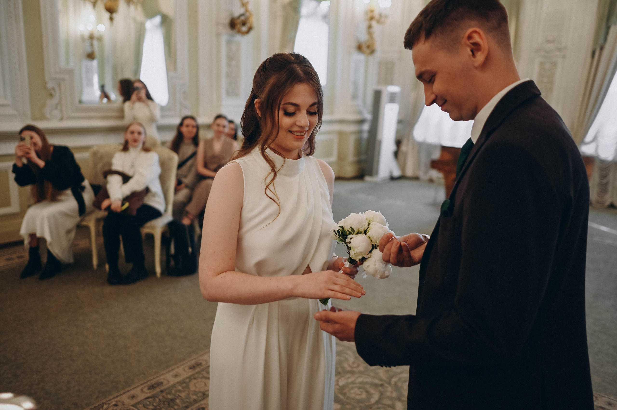Свадьба в Летнем саду. Дарья и Артем. Семейный и свадебный фотограф в Санкт-Петербурге Яна