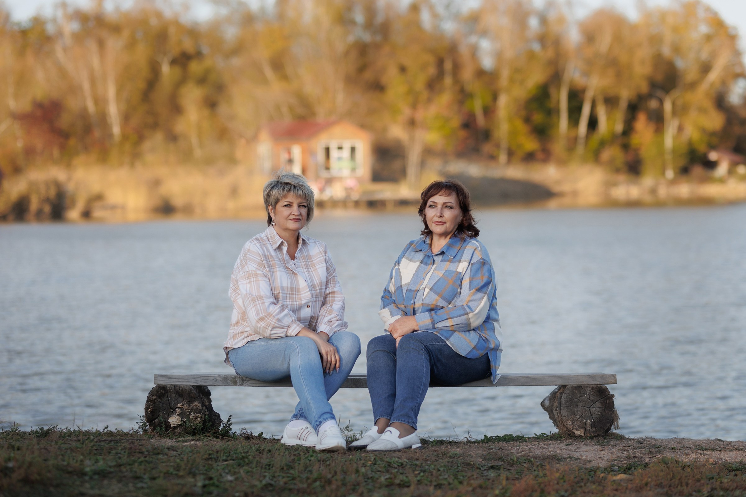 Елена, прогулка в парке Озера. Фотограф женского портрета, беременности и материнства Харькова Елена