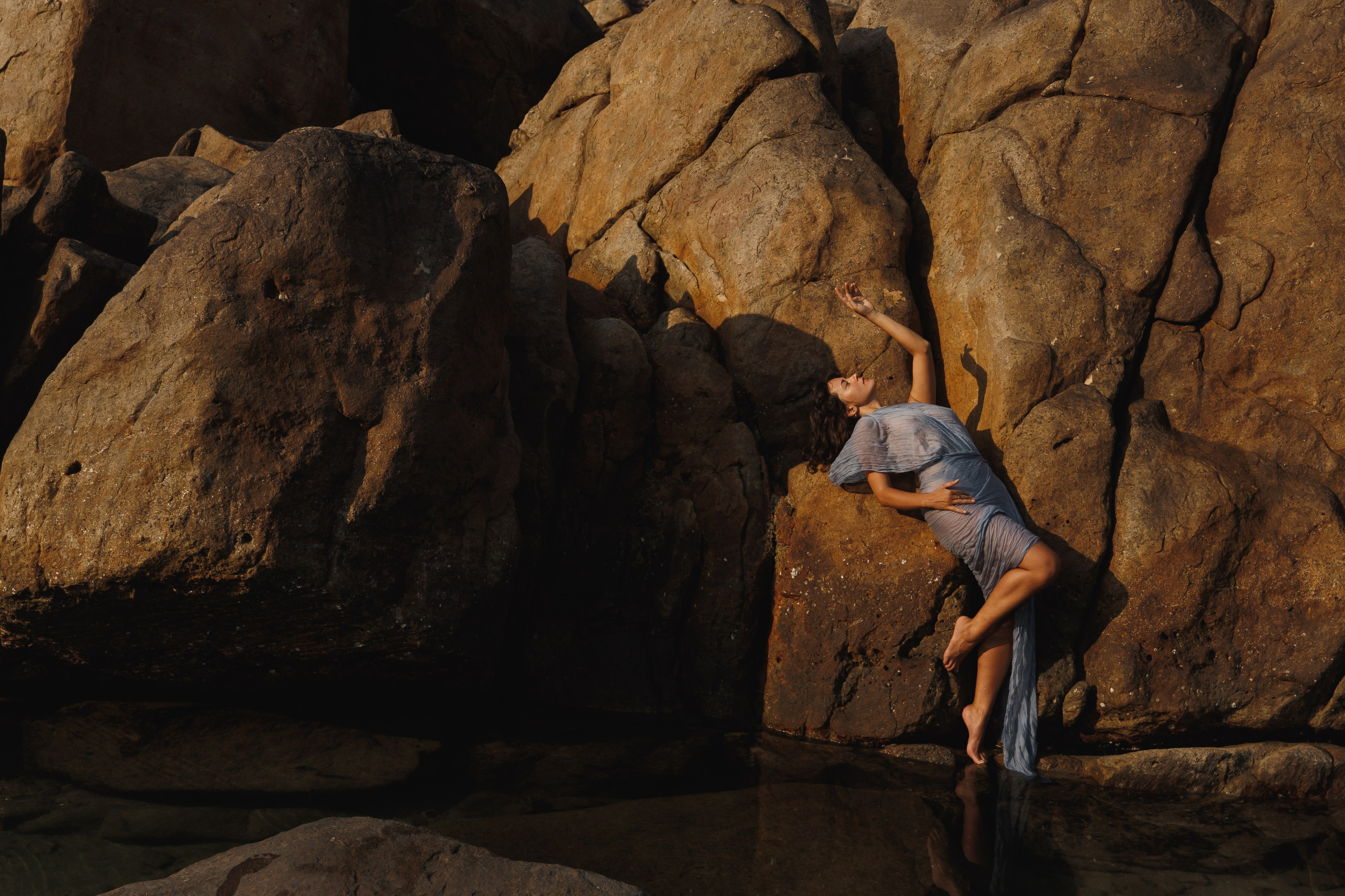 Богиня ин зе оушен. Wedding photographer in St. Petersburg, Europe and Israel Anna Agafon