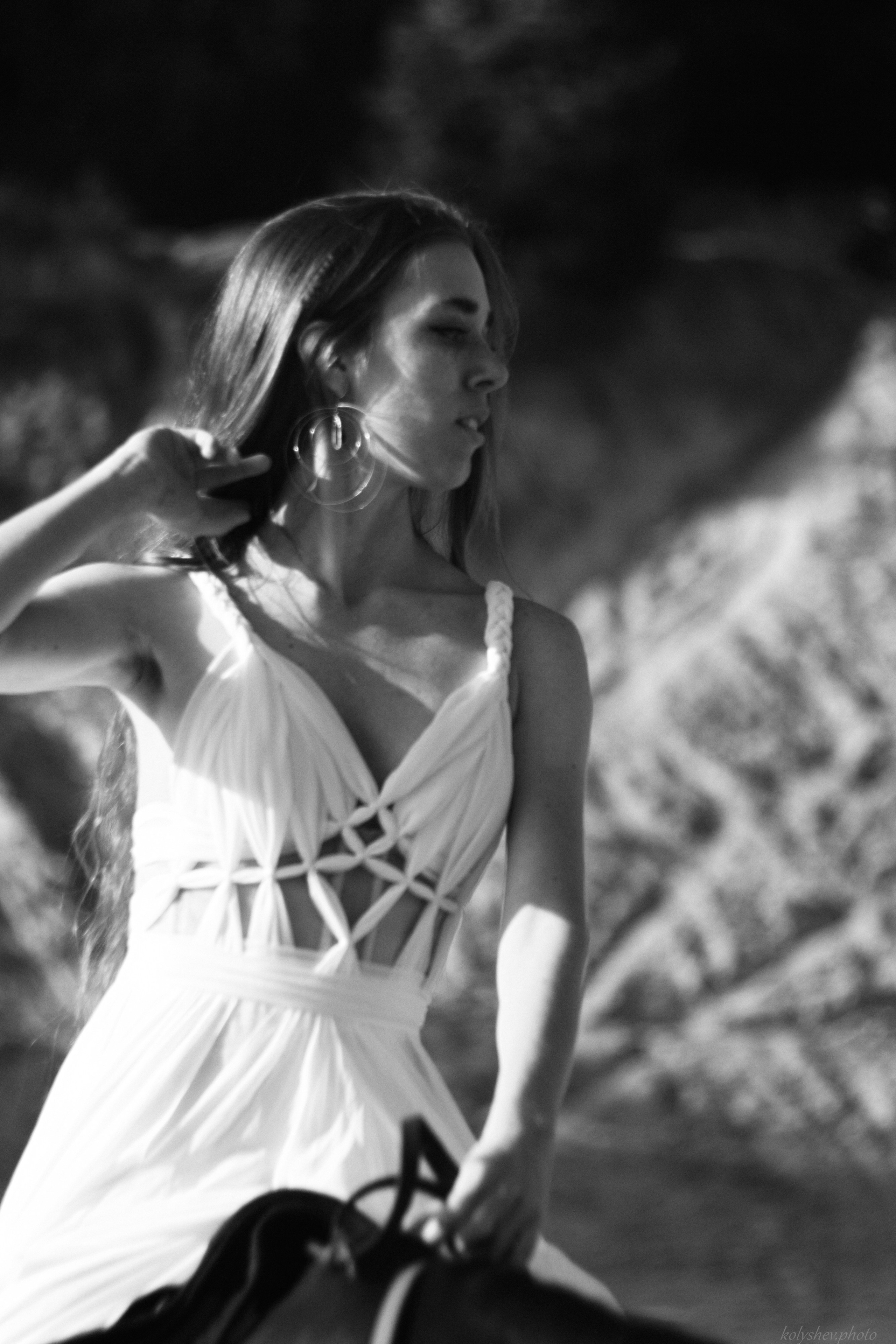 Фотосессия с лошадью на природе