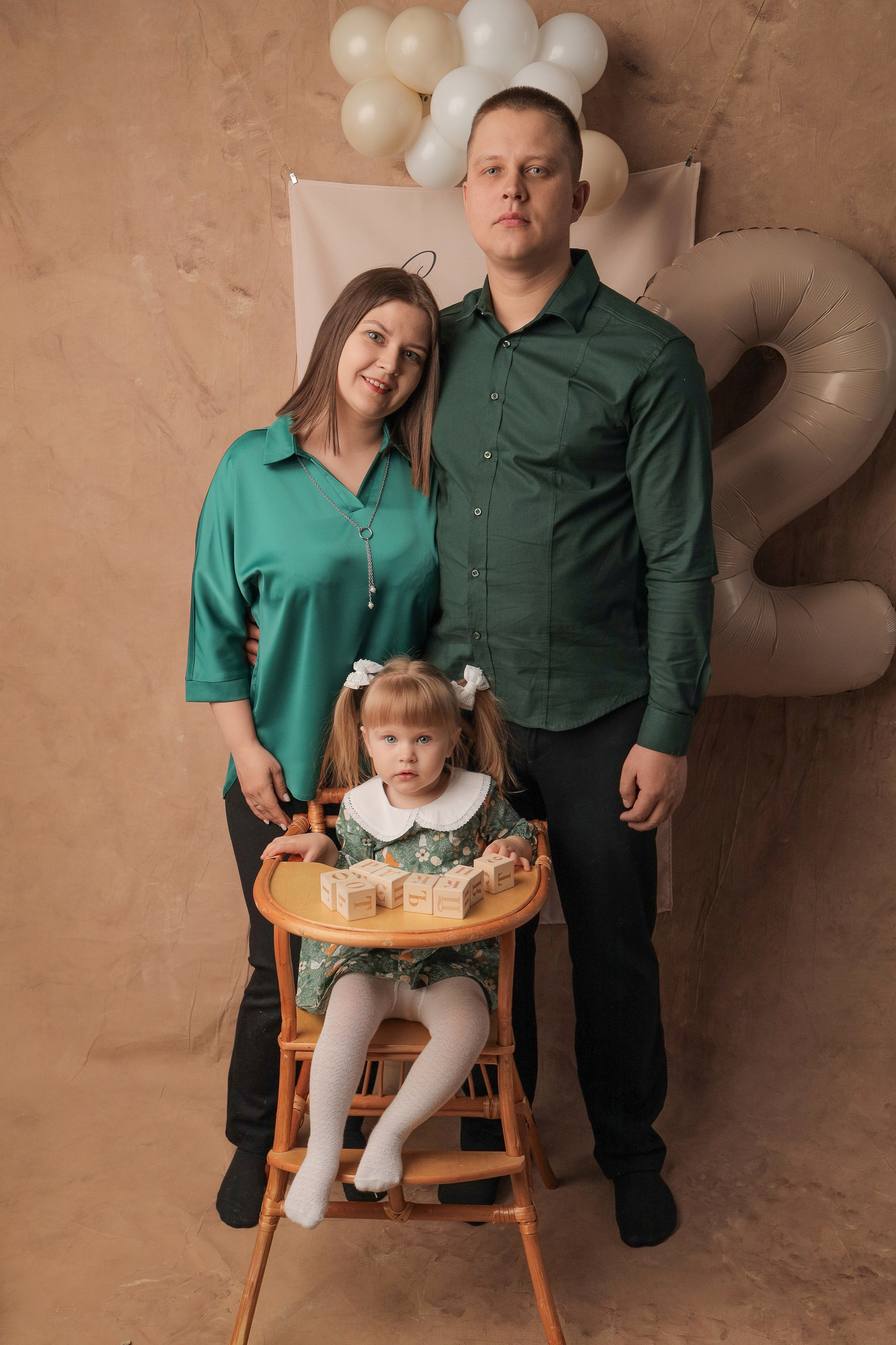 Дианочка, 2 годика. Фотограф новорожденных в Новокузнецке Анна Горошникова