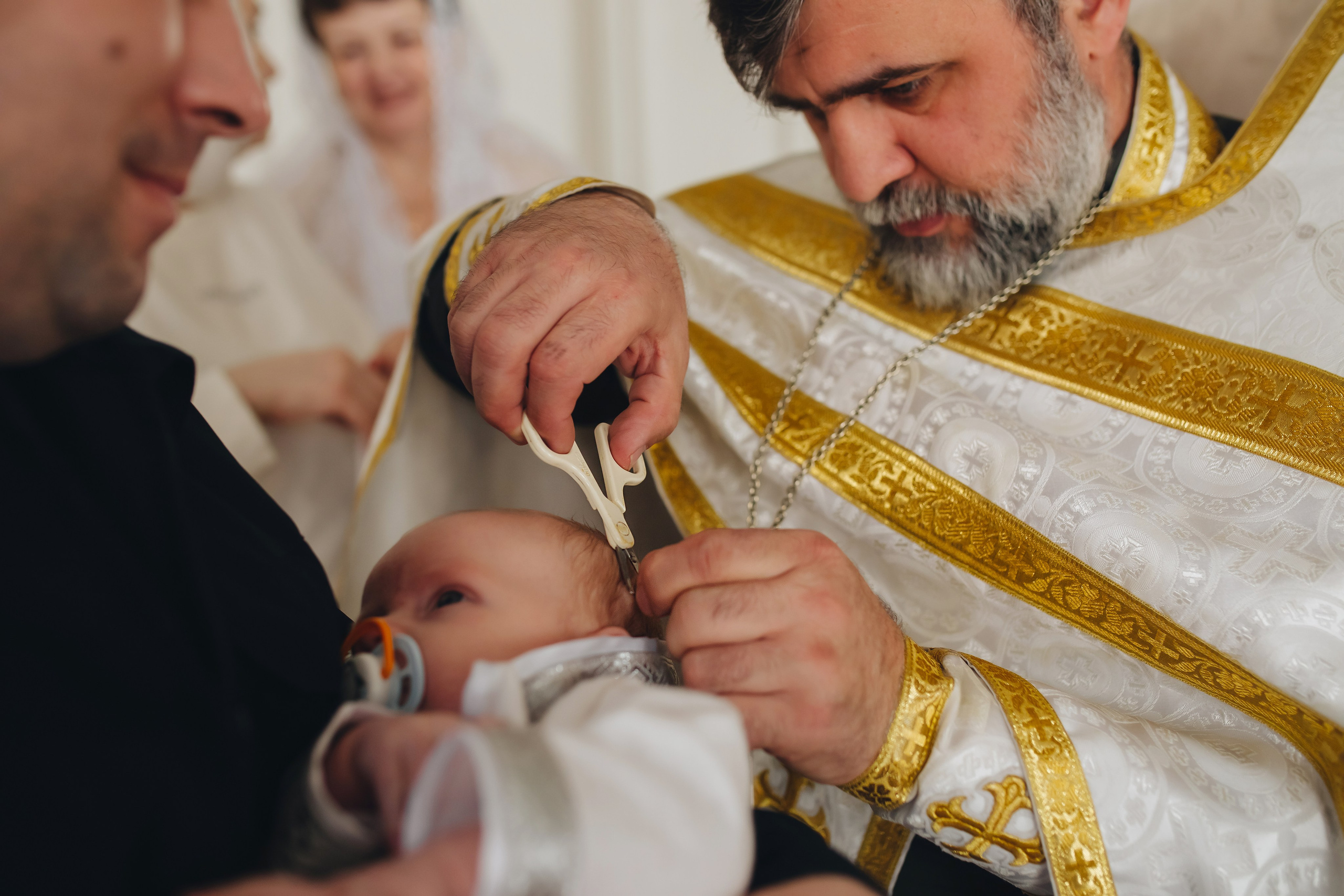 Крещение в светлом Храме. Семейный и детский фотограф в Москве Дорогова Екатерина
