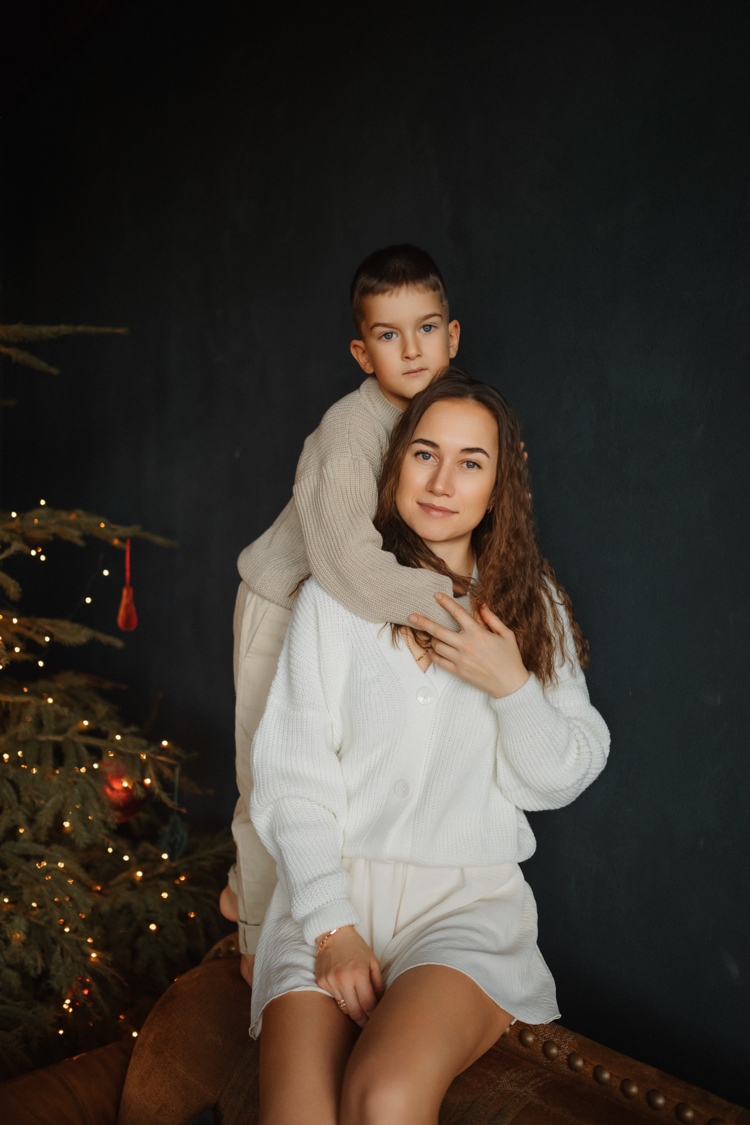 Лада, Алиса, Андрей и Фифи. Дьяконова Валерия семейный и детский фотограф в Санкт-Петербурге