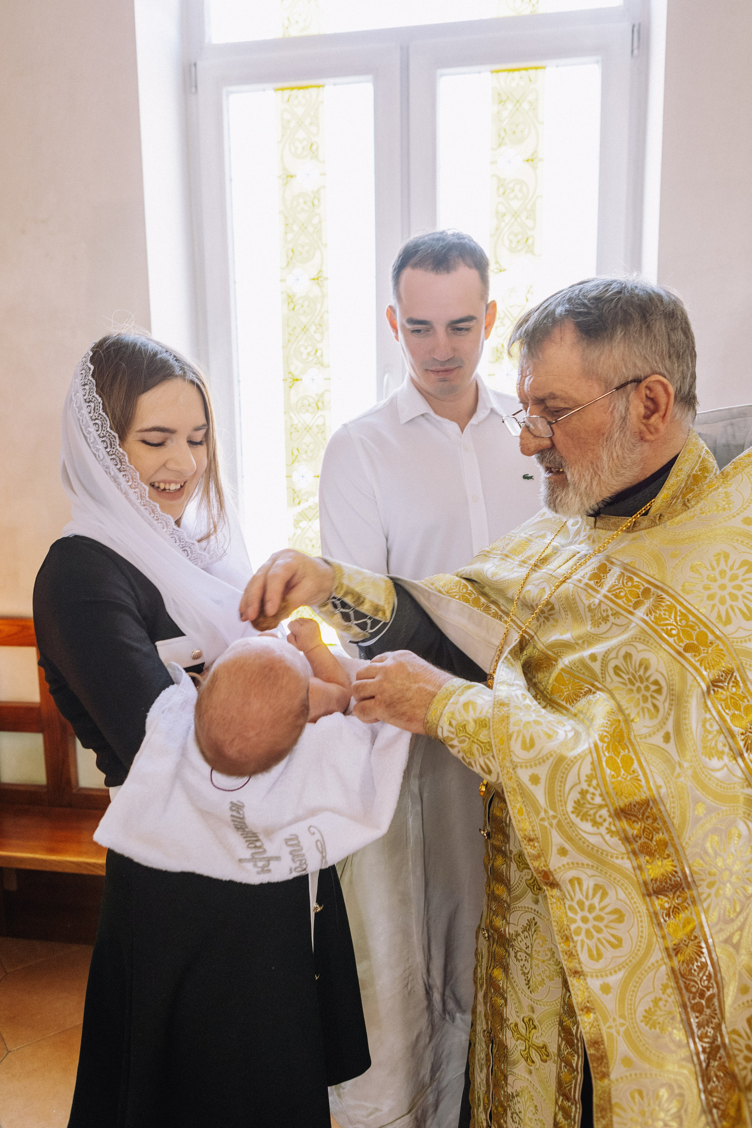 Крещение Артема и Полины. Фотограф в Курске Смирнов Евгений
