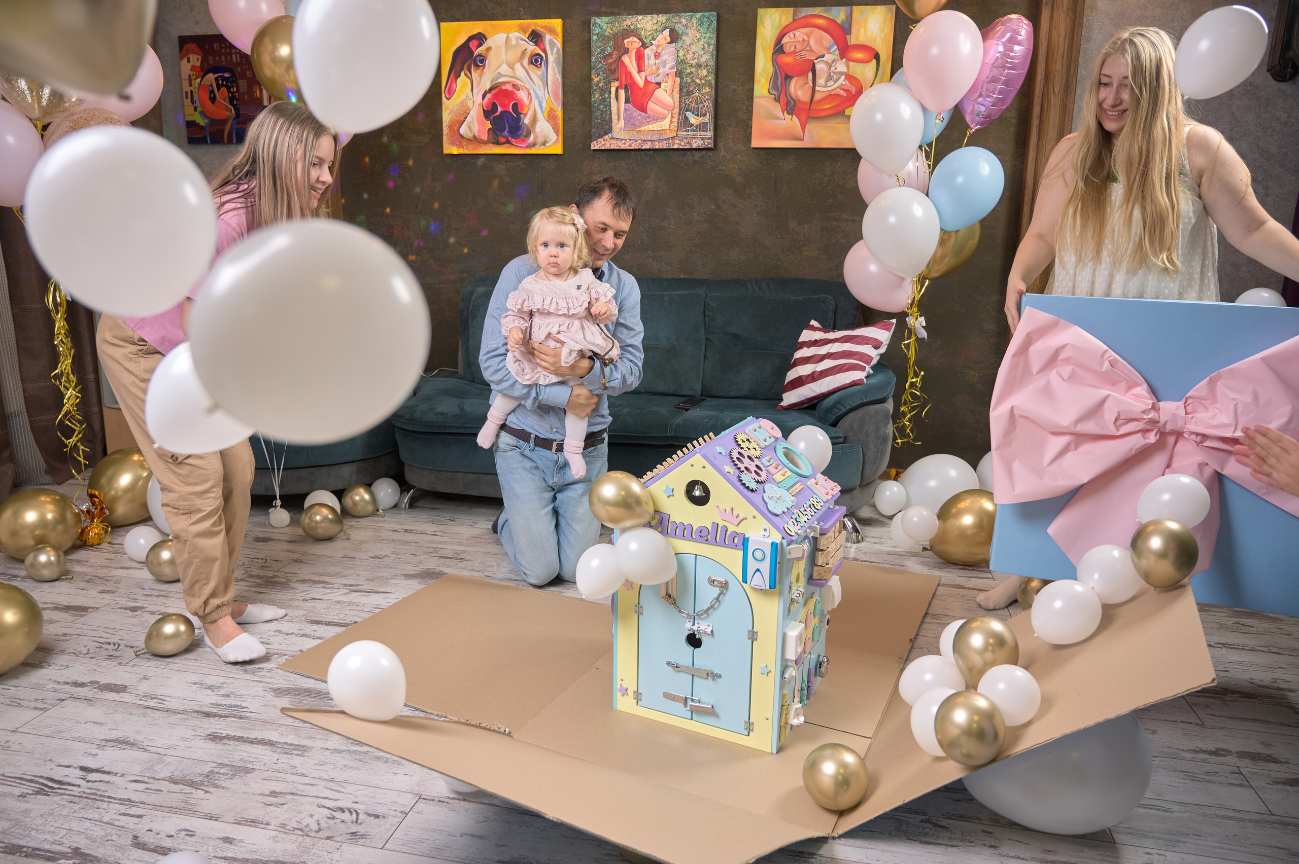 День рождения Амелии. Детский фотограф Тольятти Игорь Кошкин