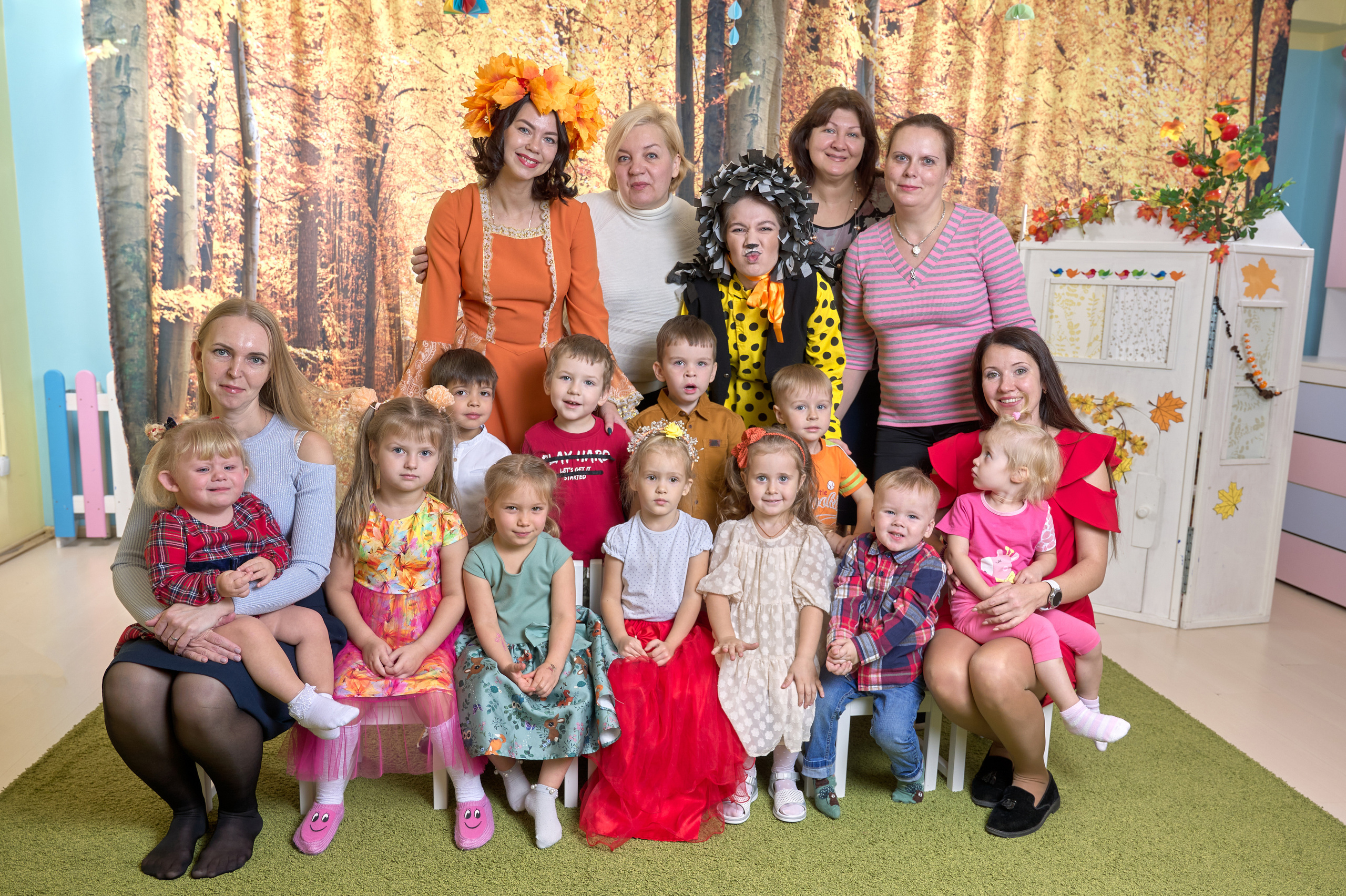 Осенний утренник во «Фролушке». Детский фотограф Тольятти Игорь Кошкин