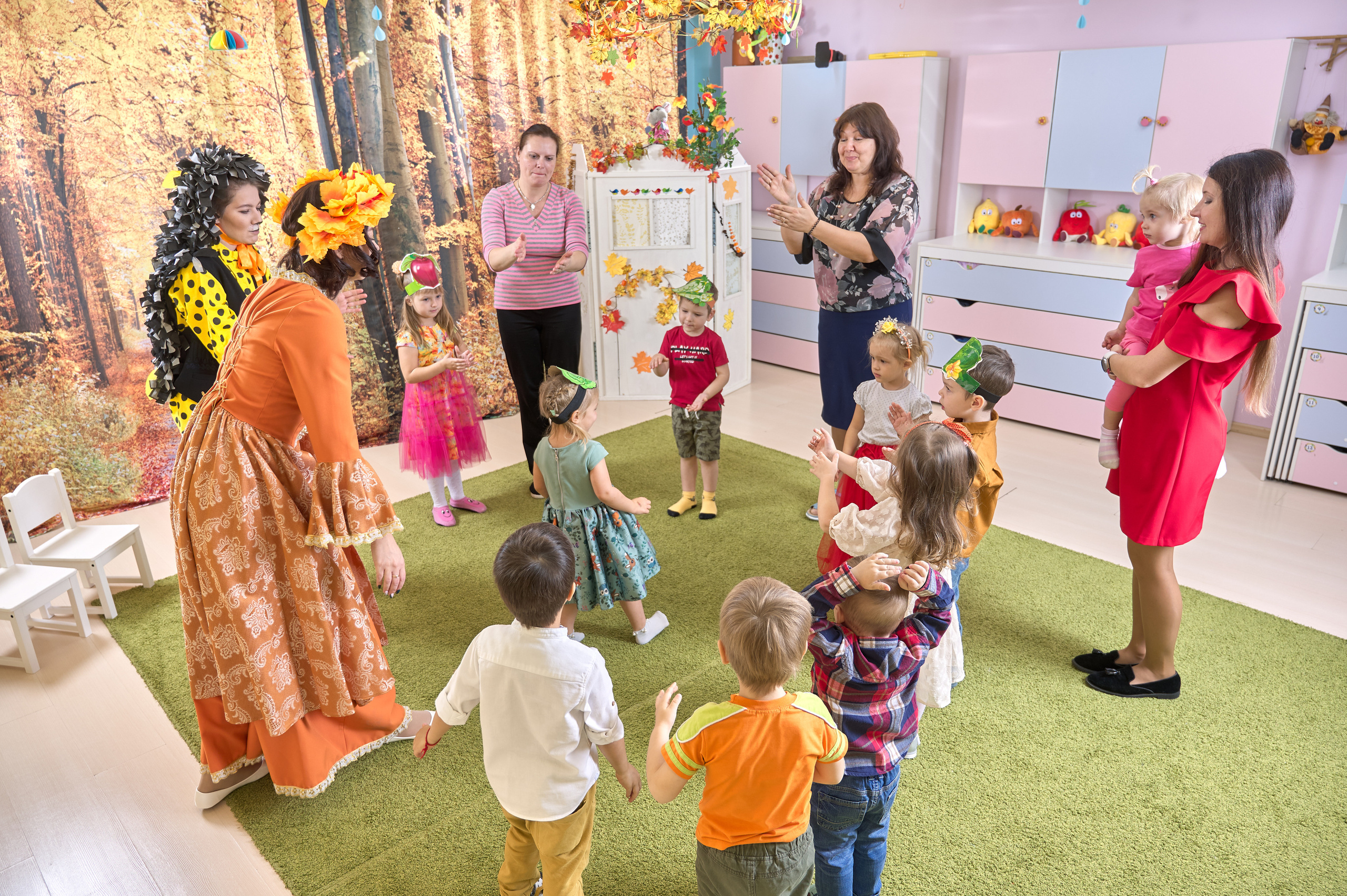Осенний утренник во «Фролушке». Детский фотограф Тольятти Игорь Кошкин