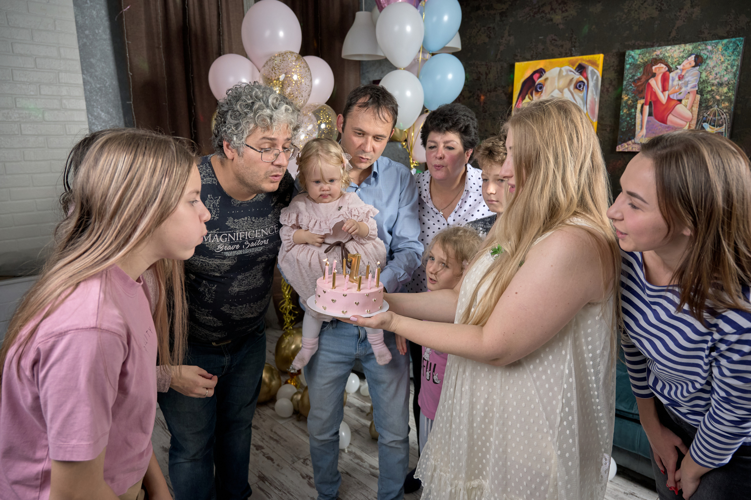 День рождения Амелии. Детский фотограф Тольятти Игорь Кошкин