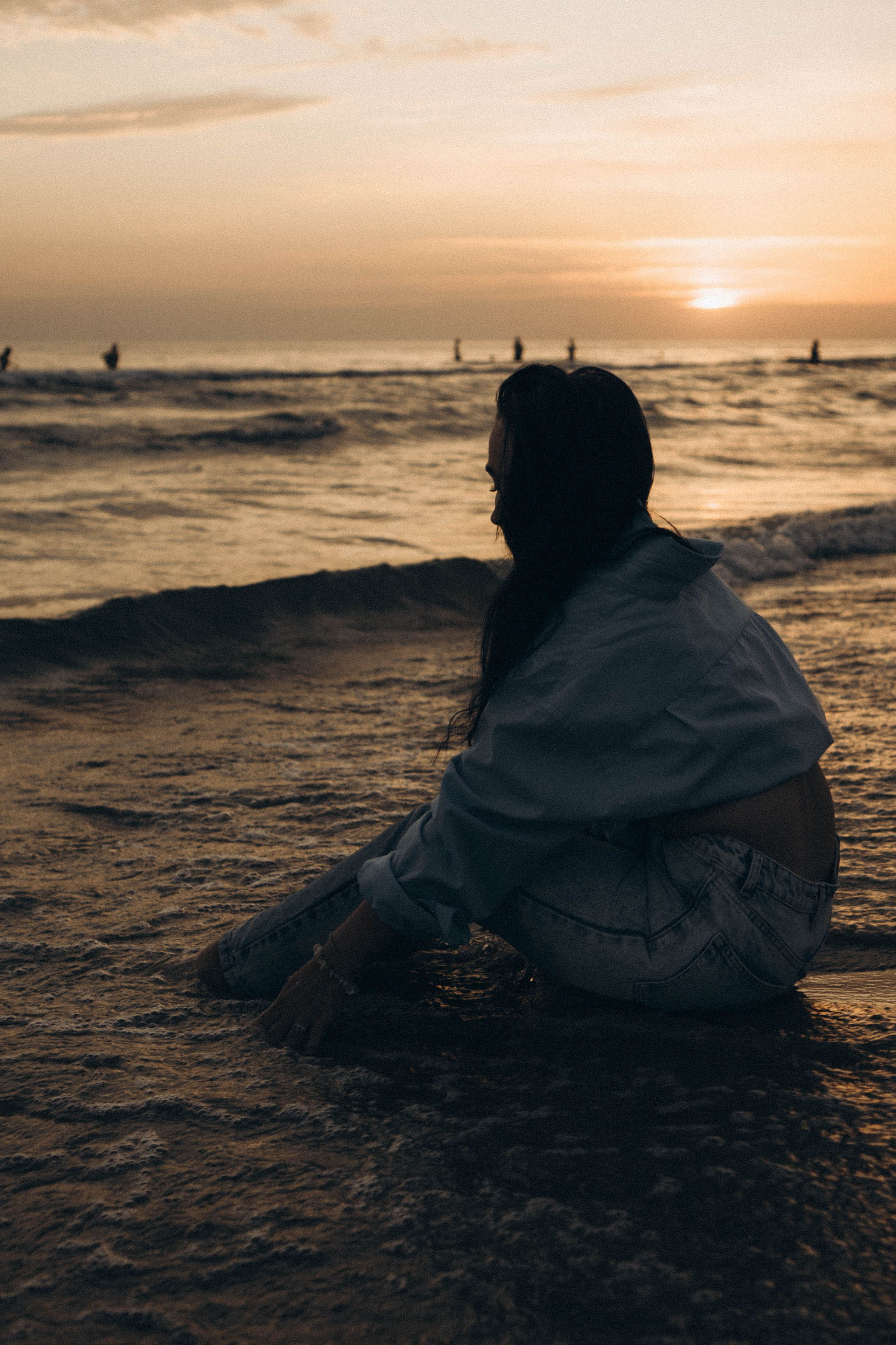 Июльский вечер на берегу черного моря. Профессиональный фотограф, Санкт-Петербург — Виктория Богомолова